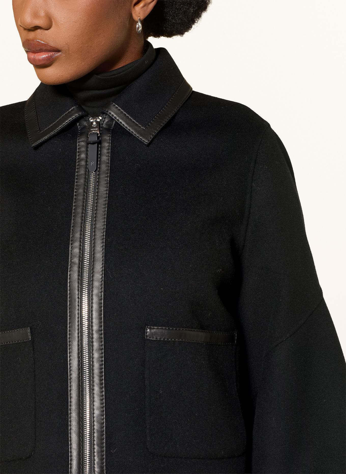 Mackage Blazer SOLANA: ZWART