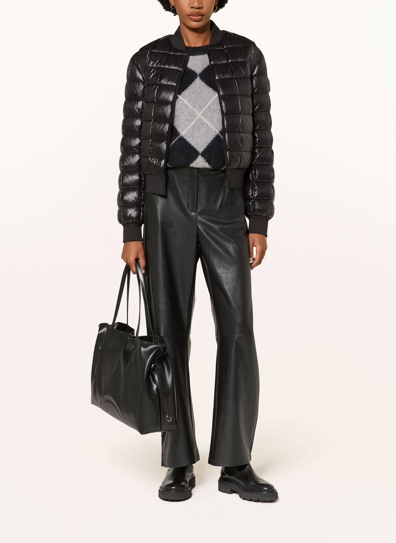 Mackage Lichtgewicht Donzen blouson AMIDA: ZWART