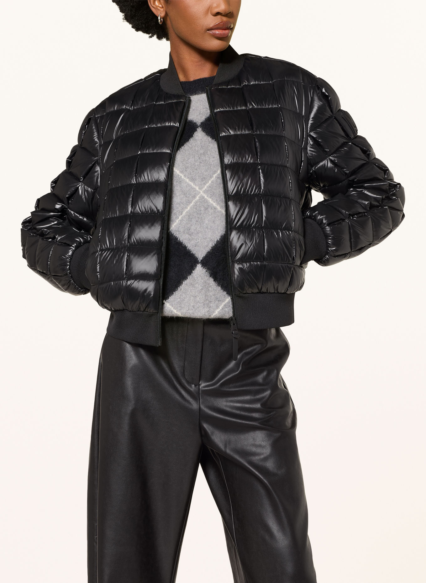 Mackage Lichtgewicht Donzen blouson AMIDA: ZWART