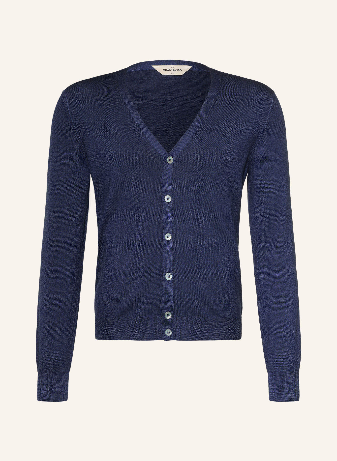 GRAN SASSO Strickjacke: DUNKELBLAU