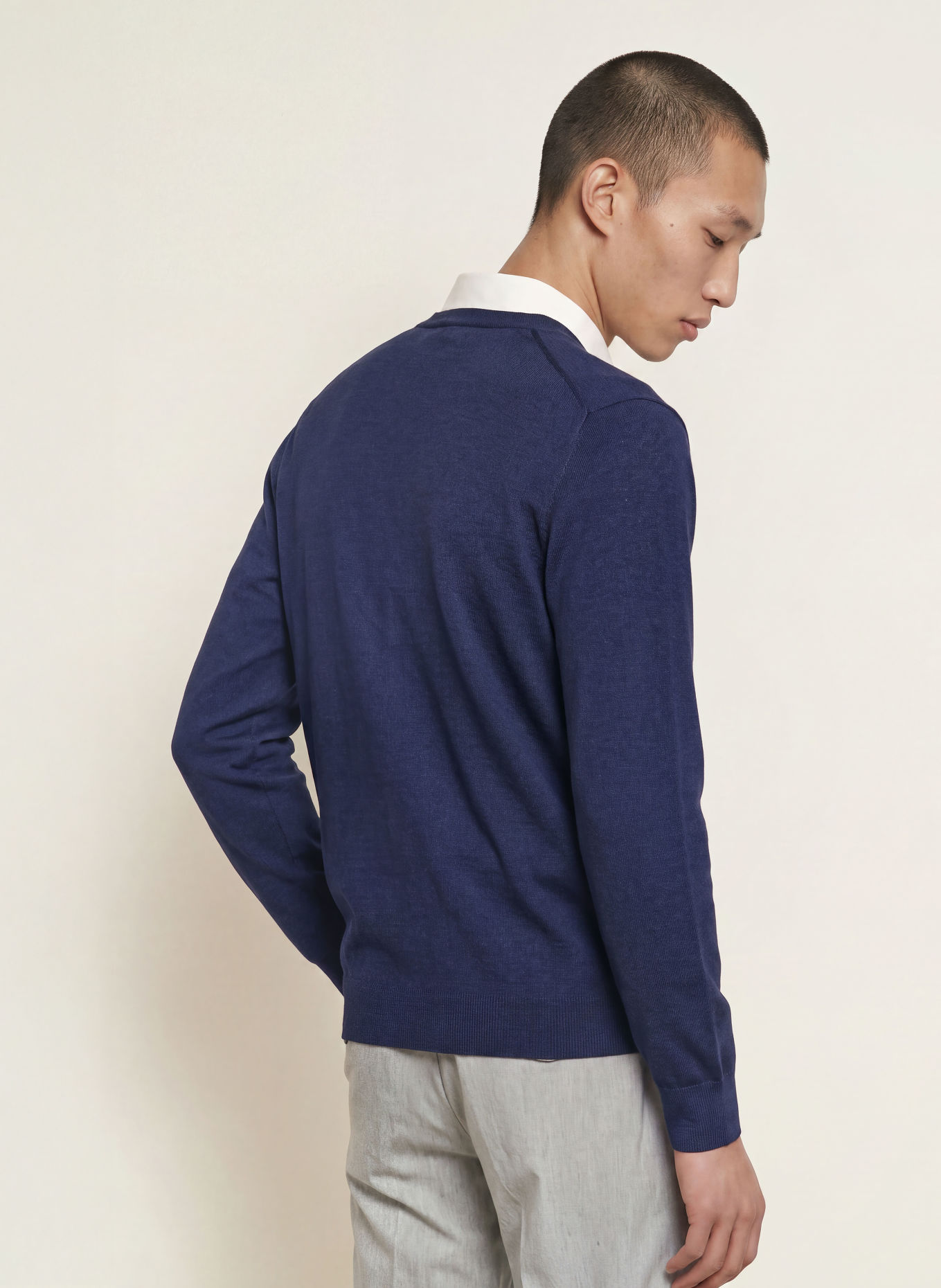 GRAN SASSO Strickjacke: DUNKELBLAU