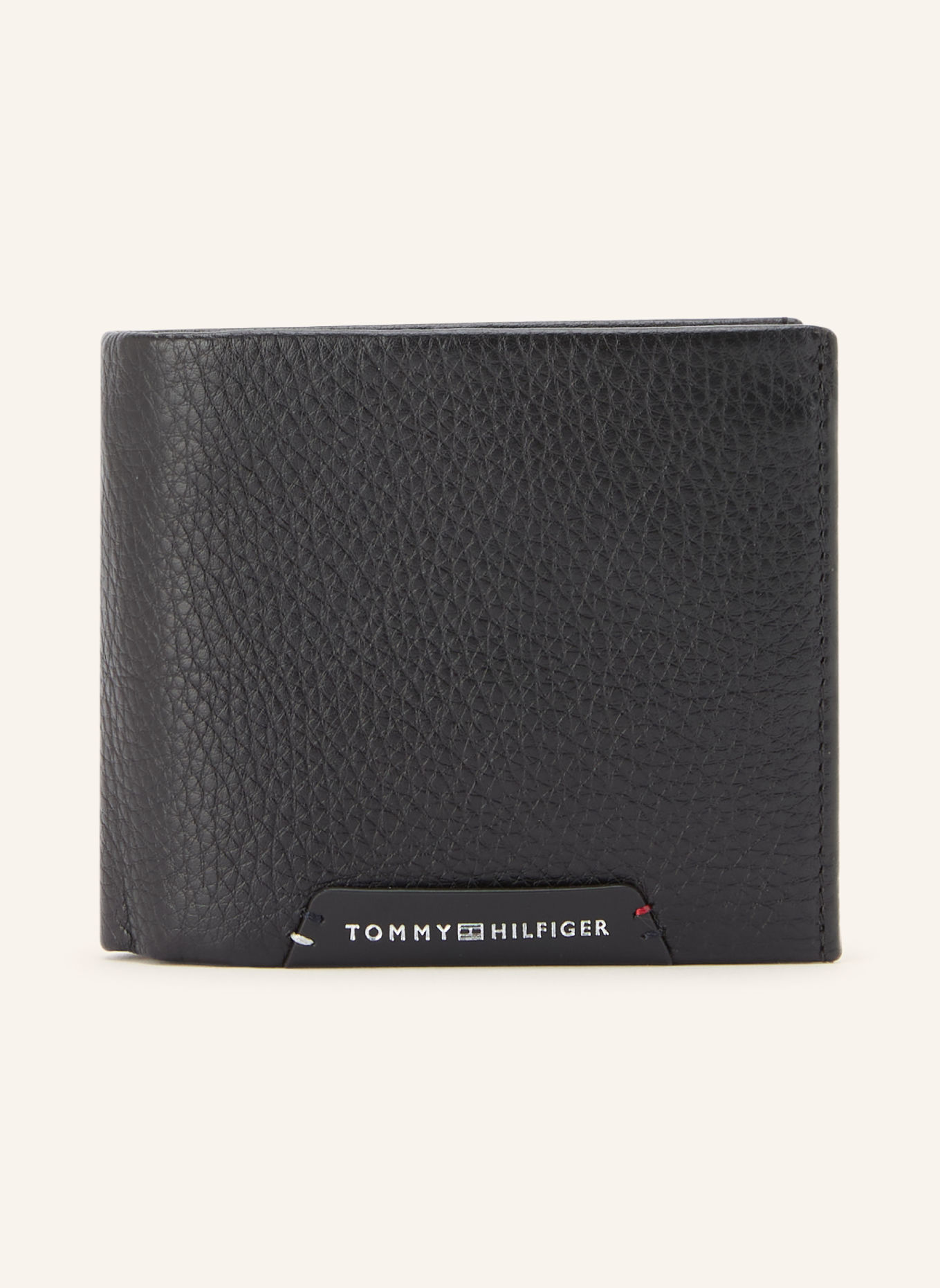 TOMMY HILFIGER Geldbörse: SCHWARZ