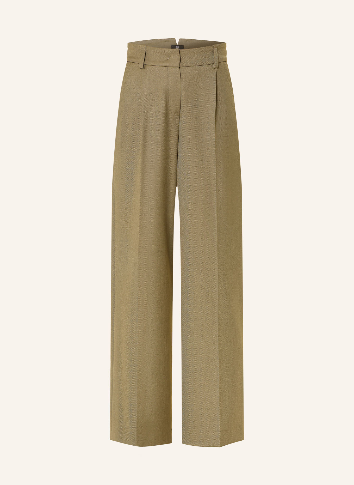 RIANI Wide-leg trousers: OLIVE
