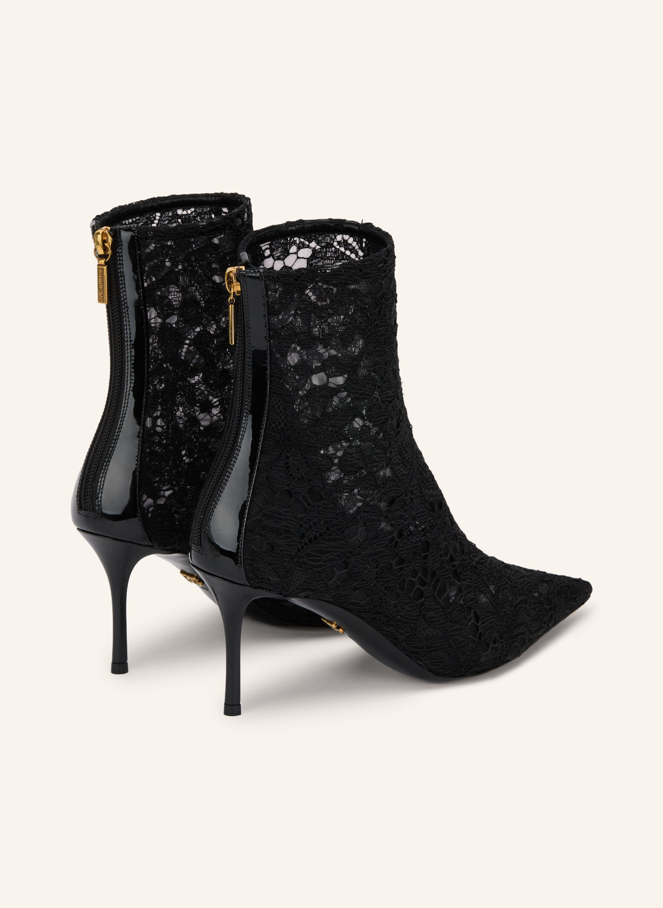 DOLCE & GABBANA Botki: CZARNY
