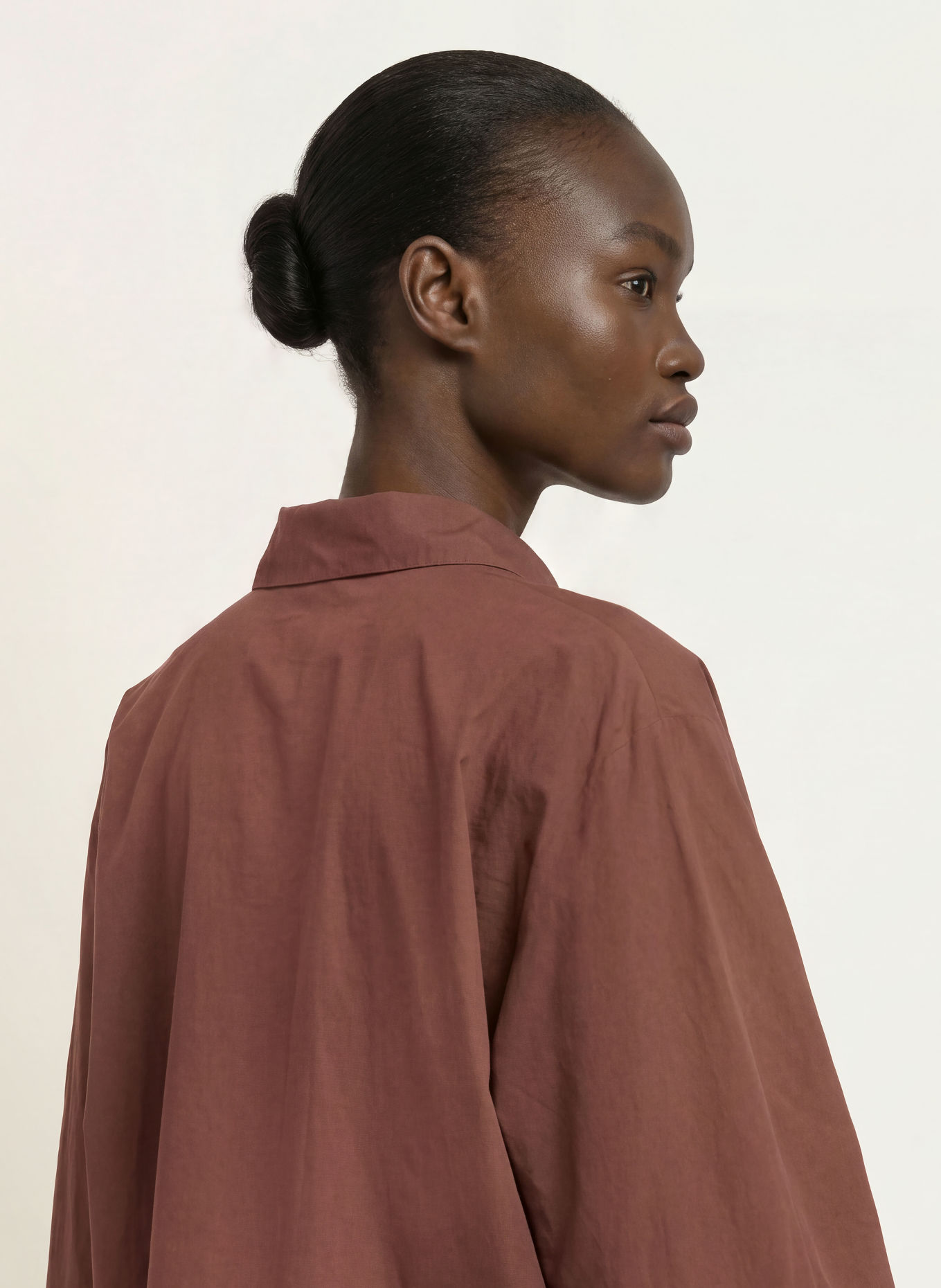 SoSUE Overhemdblouse ANTONIA: MARRON FONCÉ
