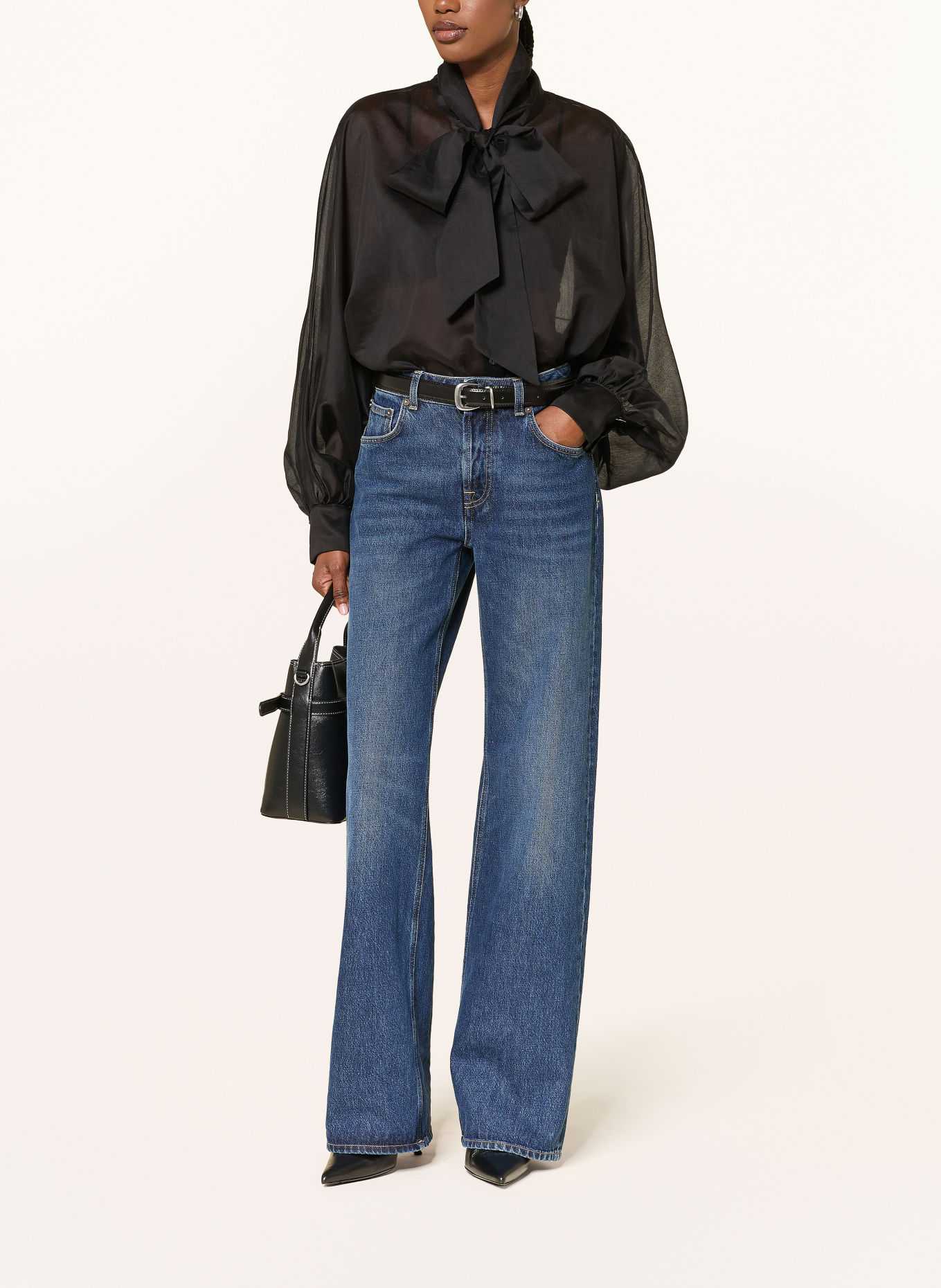 SoSUE Wide-Leg jeans NOLA: color DBL dublau denim