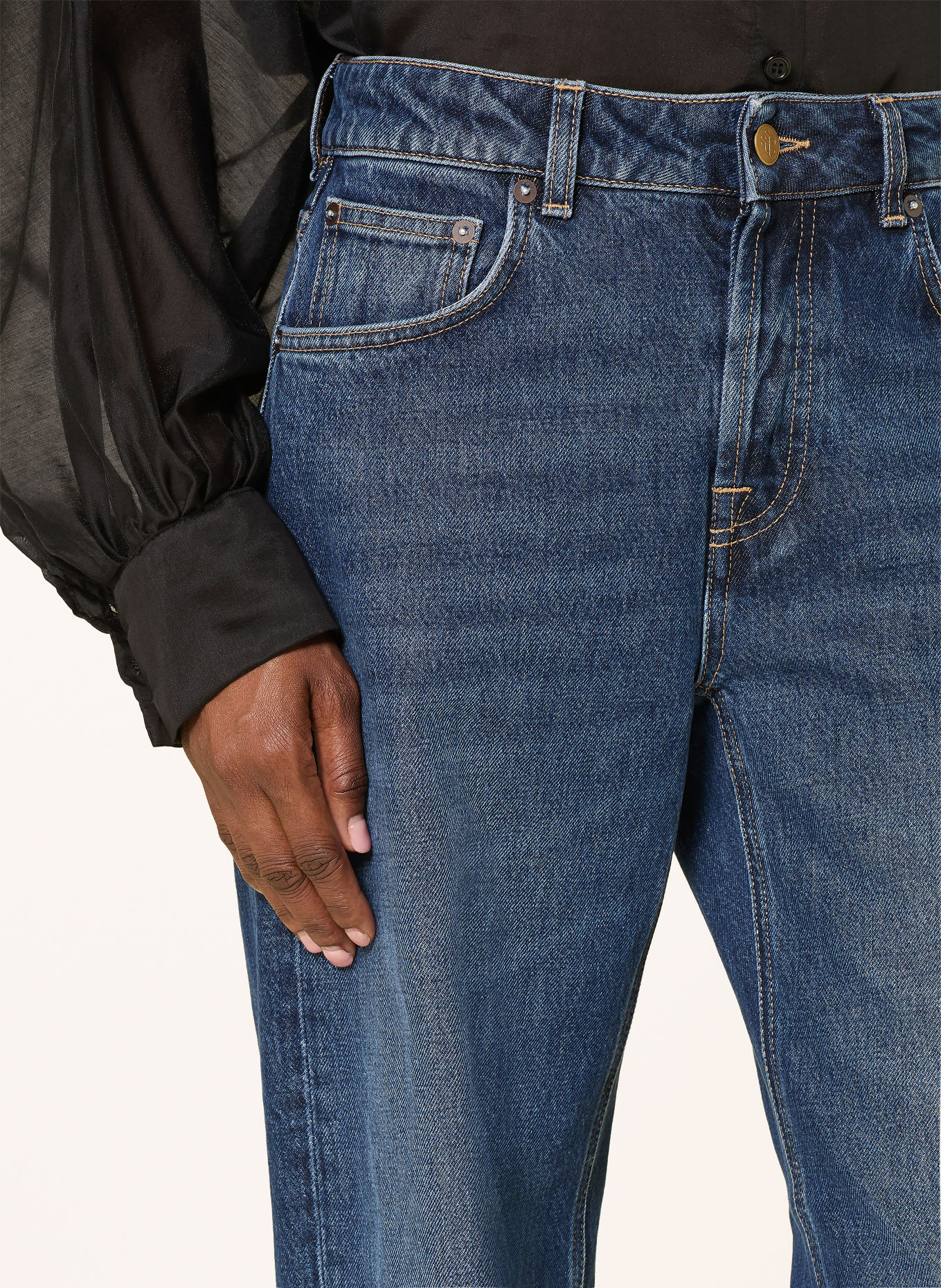 SoSUE Wide-Leg jeans NOLA: color DBL dublau denim