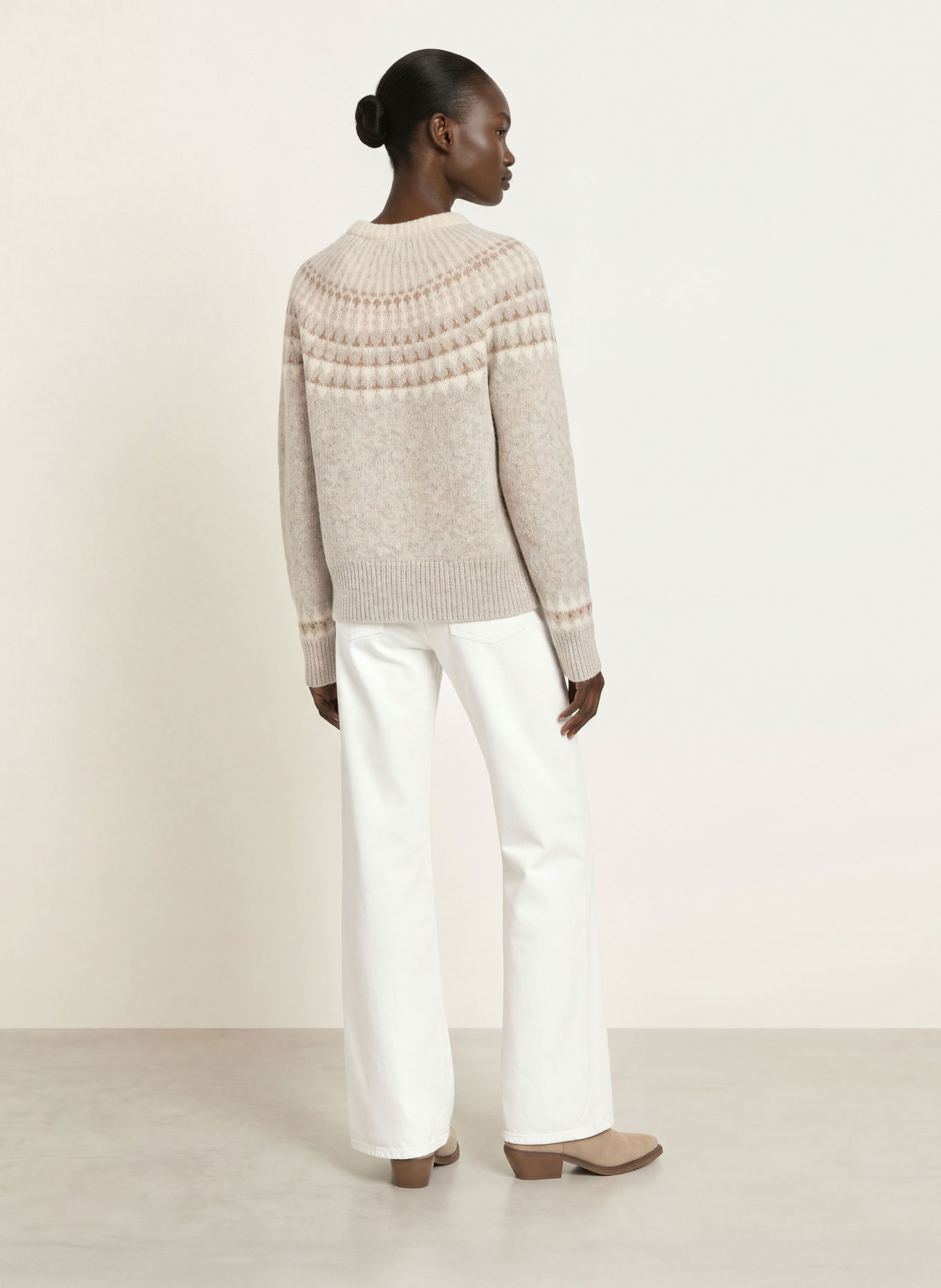 SoSUE Pull: GRIS CLAIR / BEIGE / ÉCRU