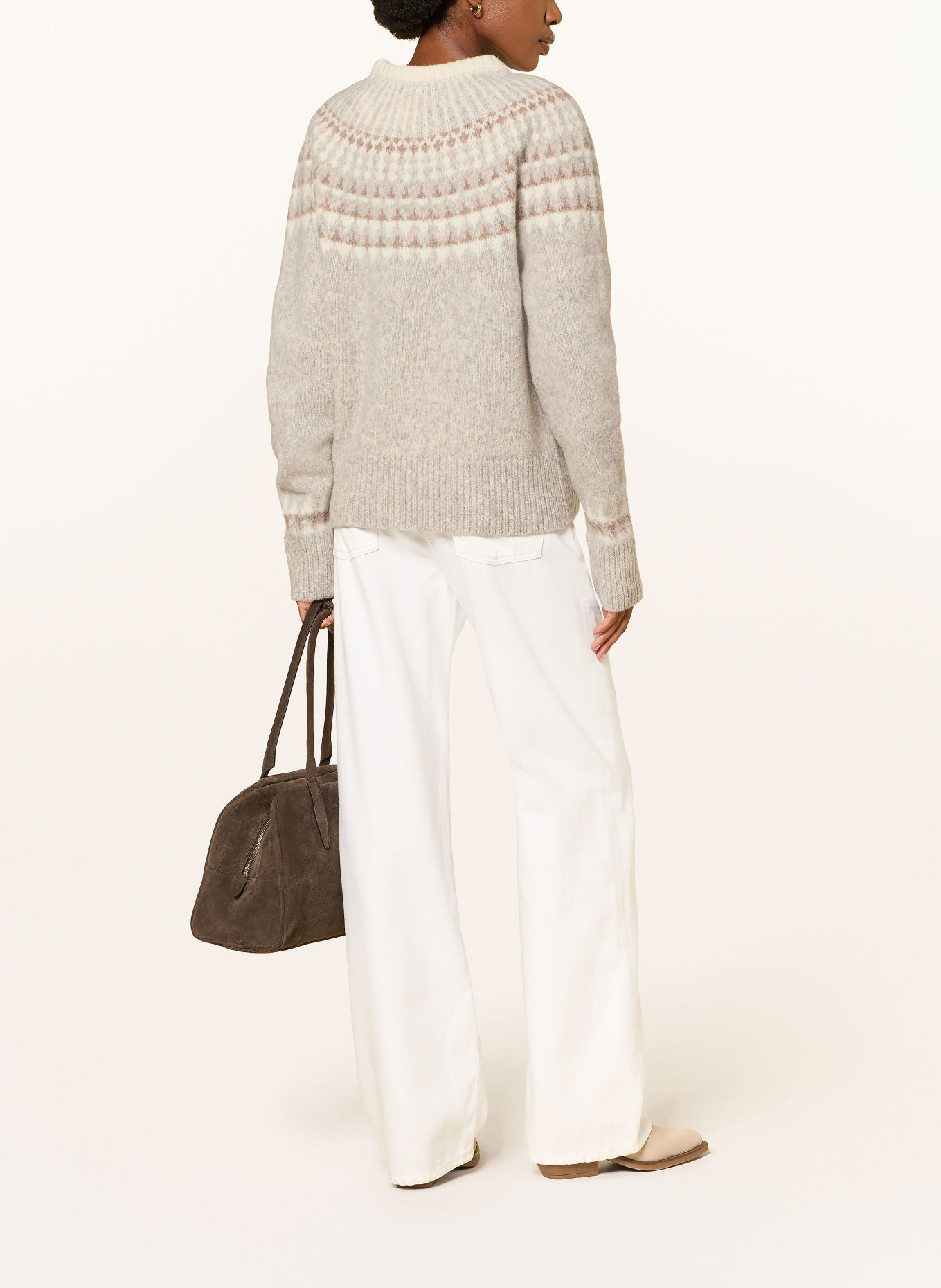 SoSUE Pull: GRIS CLAIR / BEIGE / ÉCRU