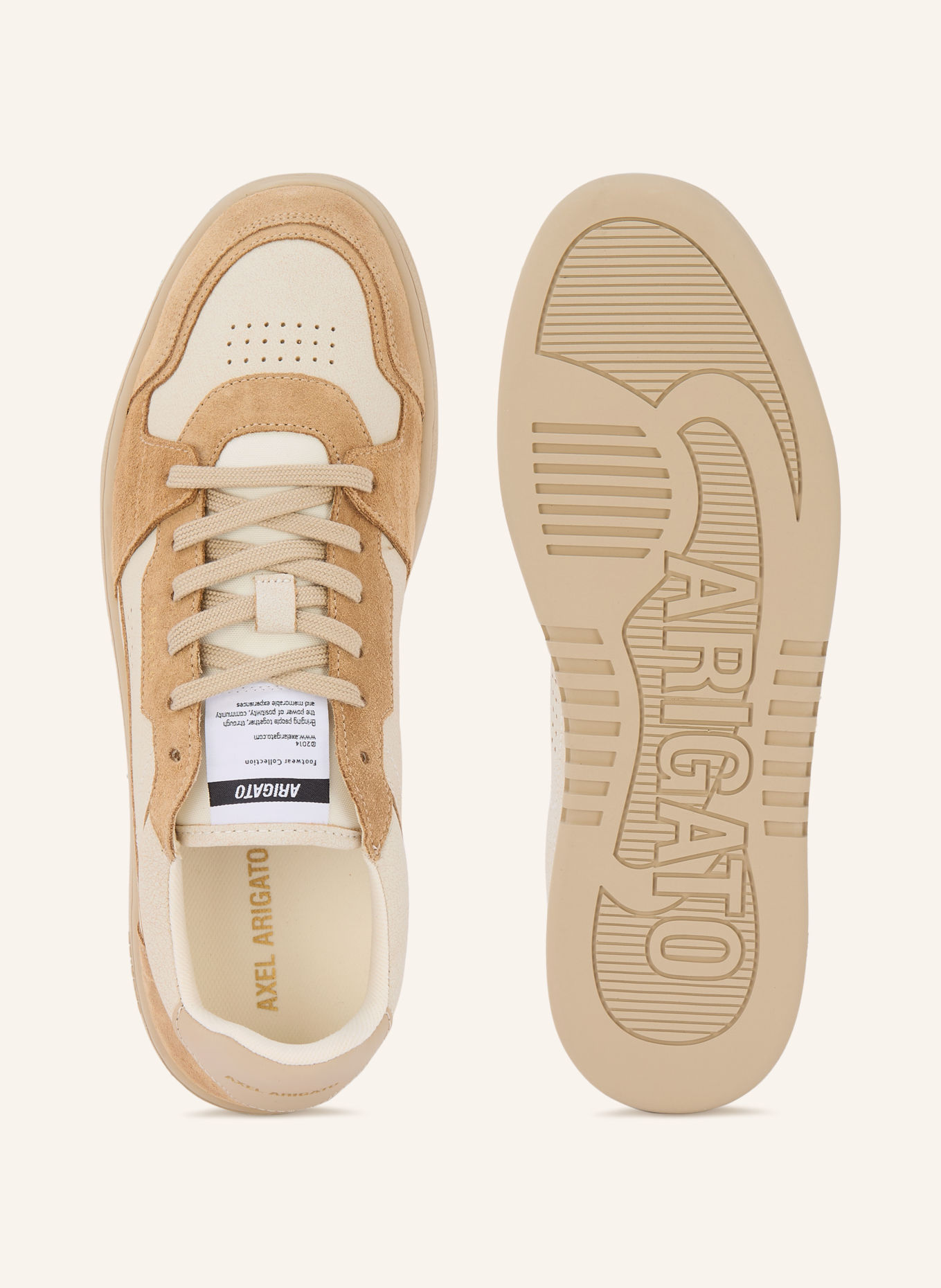 AXEL ARIGATO Sneakers DICE: LJUSBRUN / BEIGE
