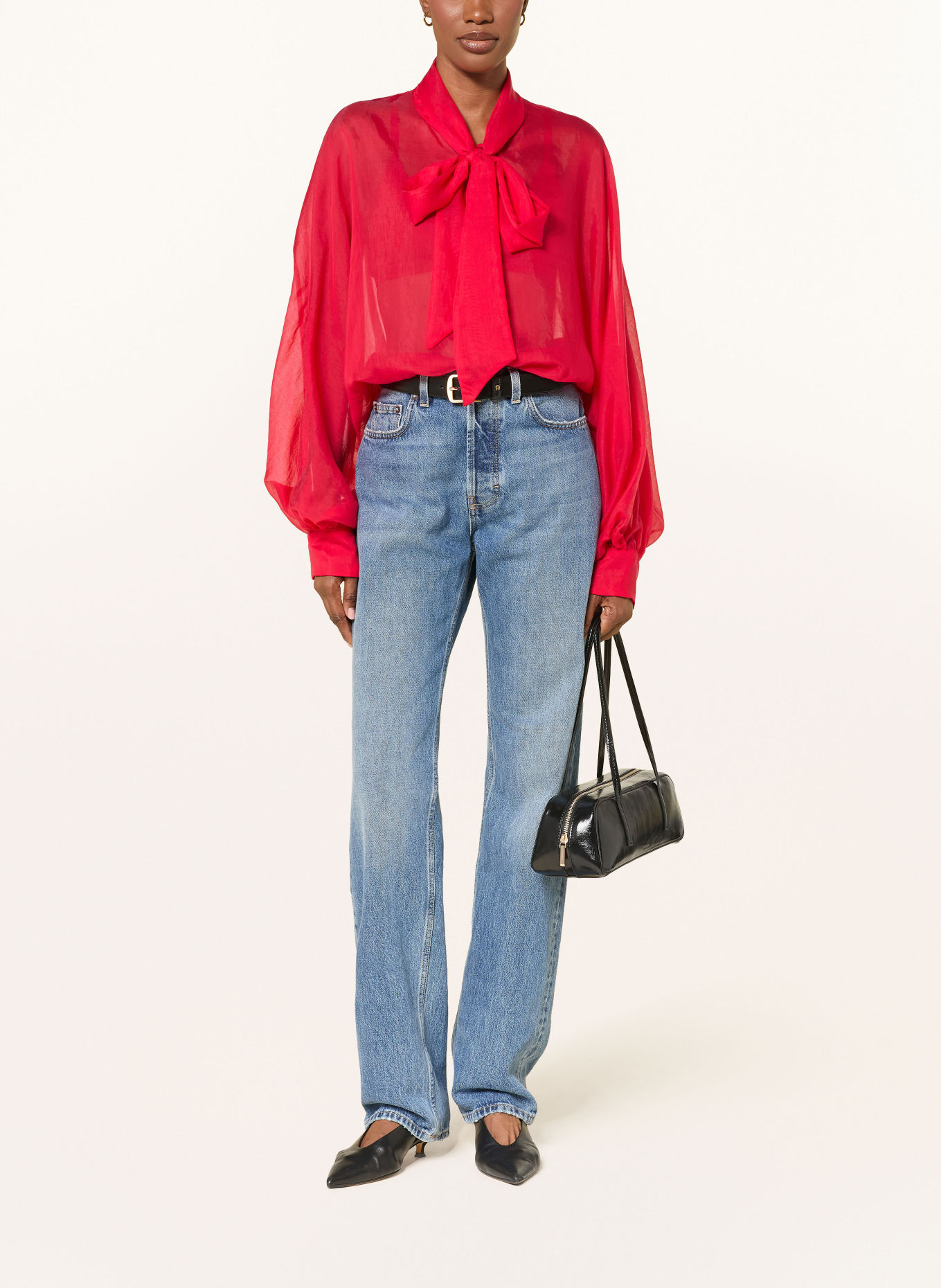 SoSUE Rovné džíny SIENNA: color LBL denim blau