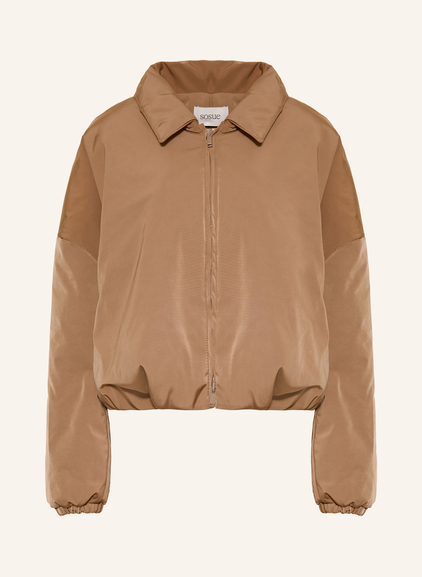 SoSUE Bomber jacket: LIGHT BROWN