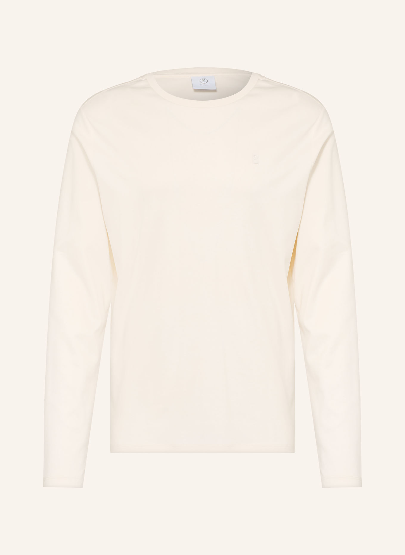 BOGNER T-shirt met lange mouwen ARVID: ECRU