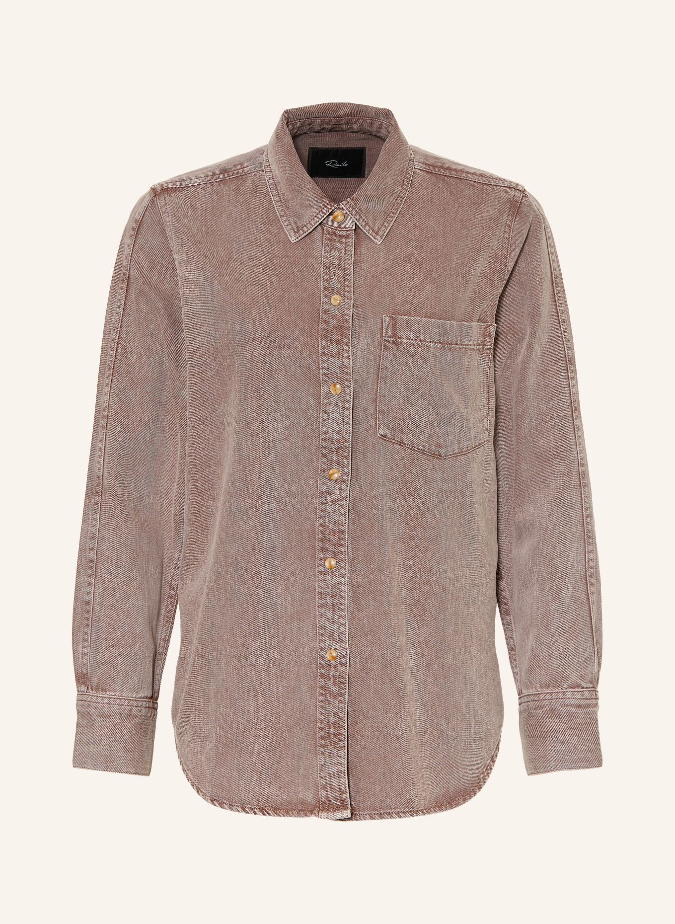 Rails Overhemdblouse ATTICUS: TAUPE