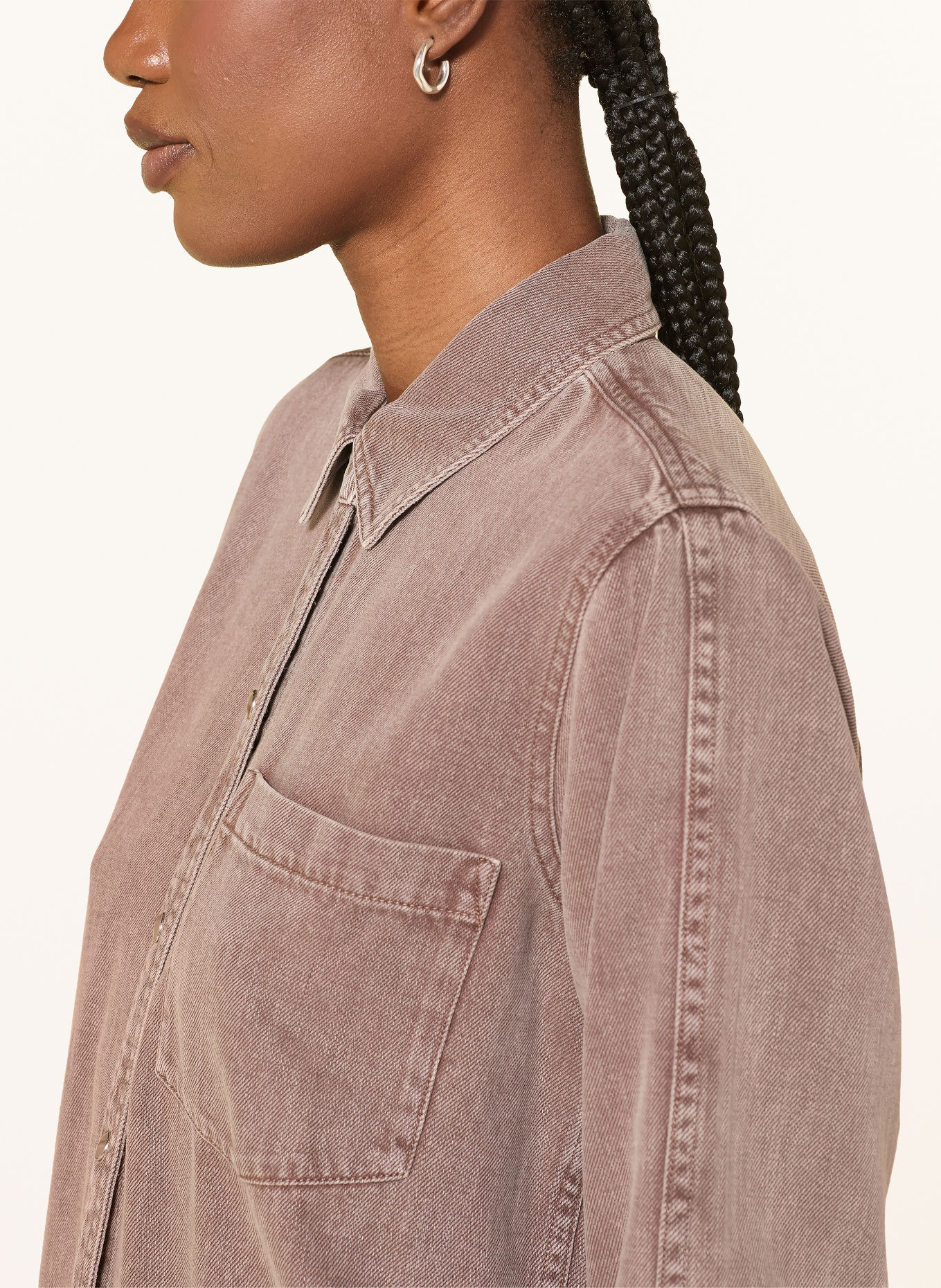 Rails Overhemdblouse ATTICUS: TAUPE