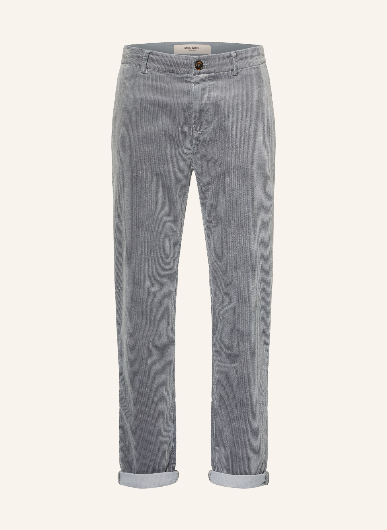 MOS MOSH Gallery MMGHUNT Cord Pants, Regular Fit: GRAY