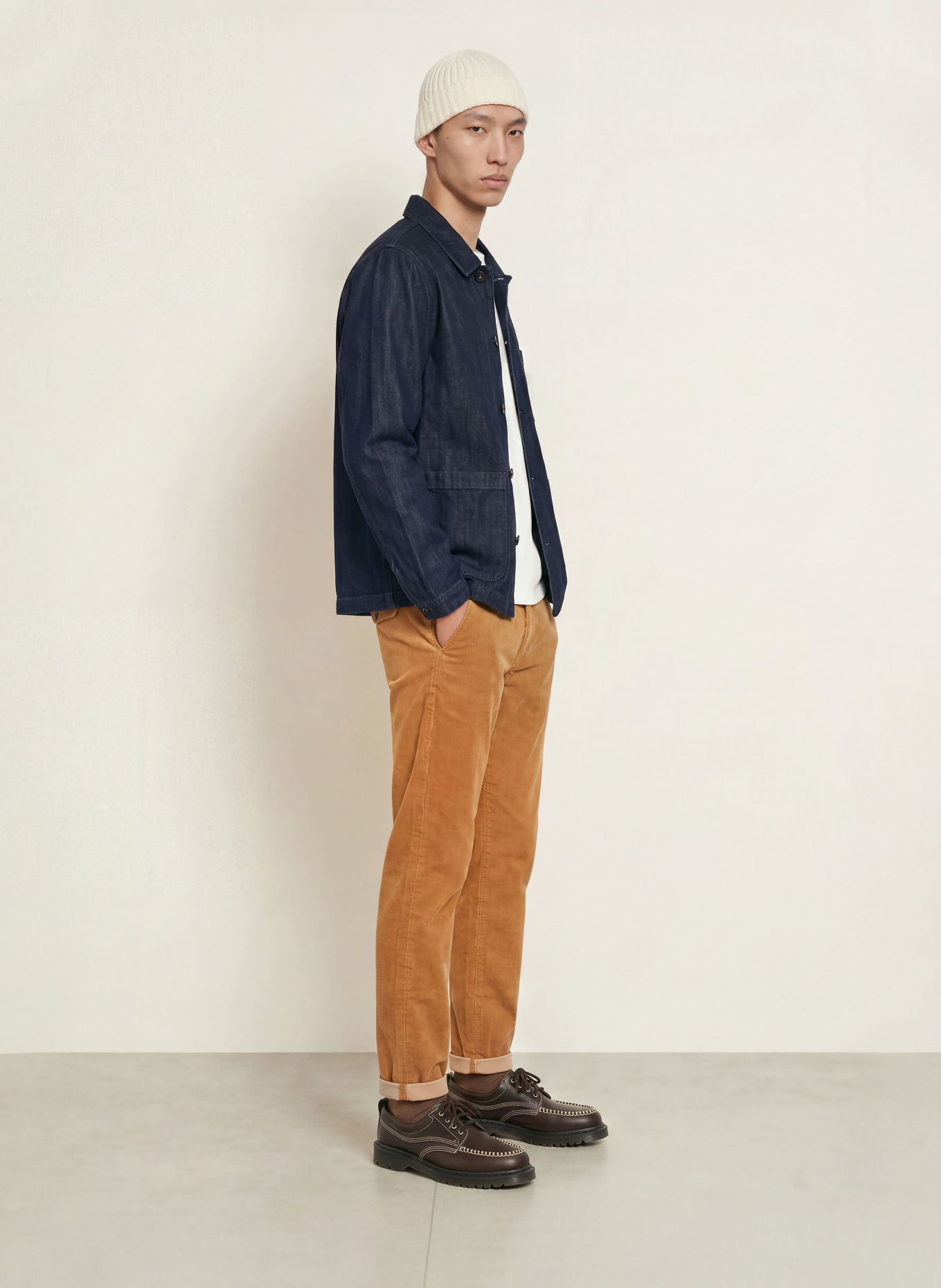 MOS MOSH Gallery Cordbyxor MMGHUNT Regular Fit: BRUN