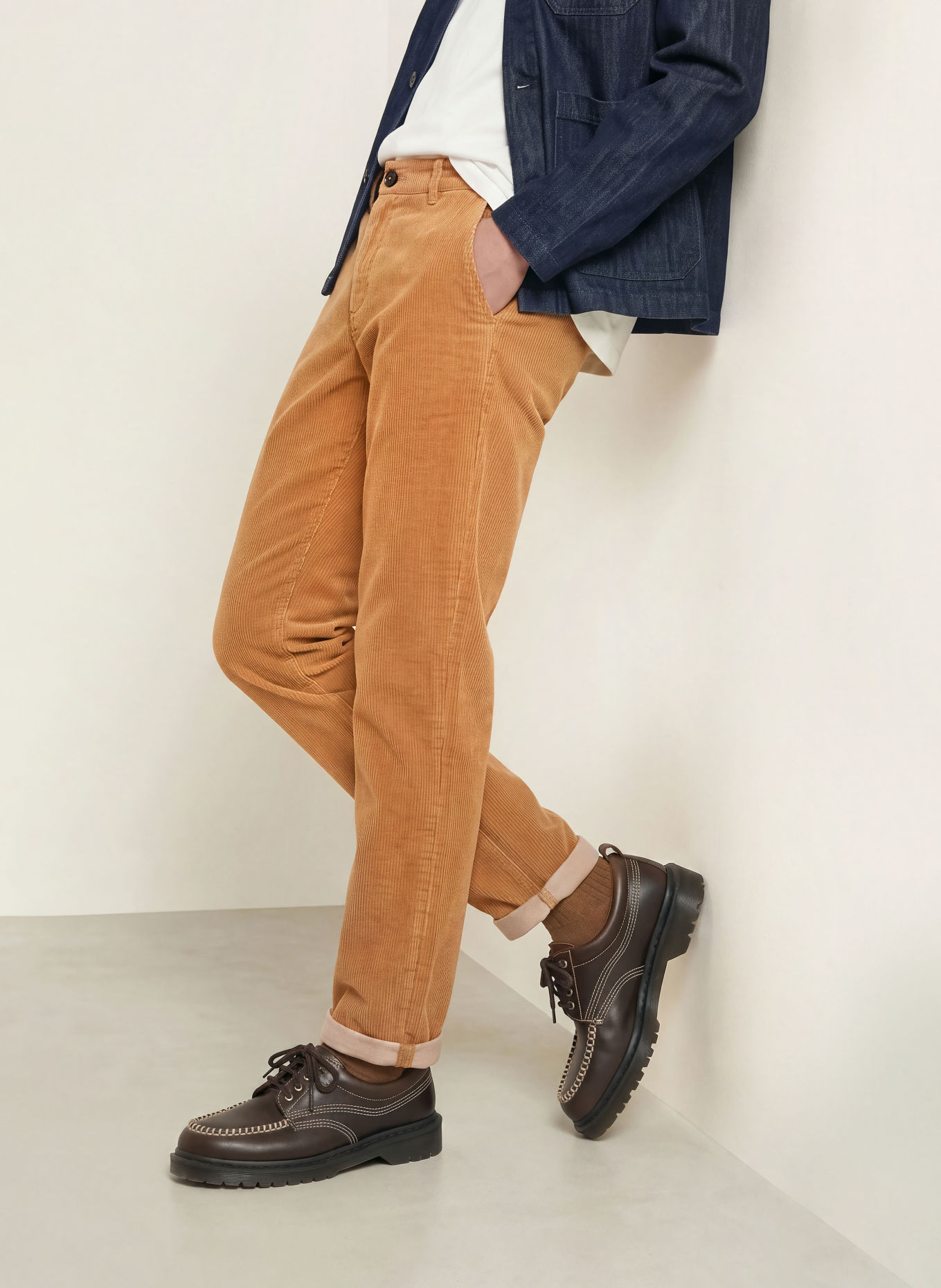 MOS MOSH Gallery Cordbyxor MMGHUNT Regular Fit: BRUN