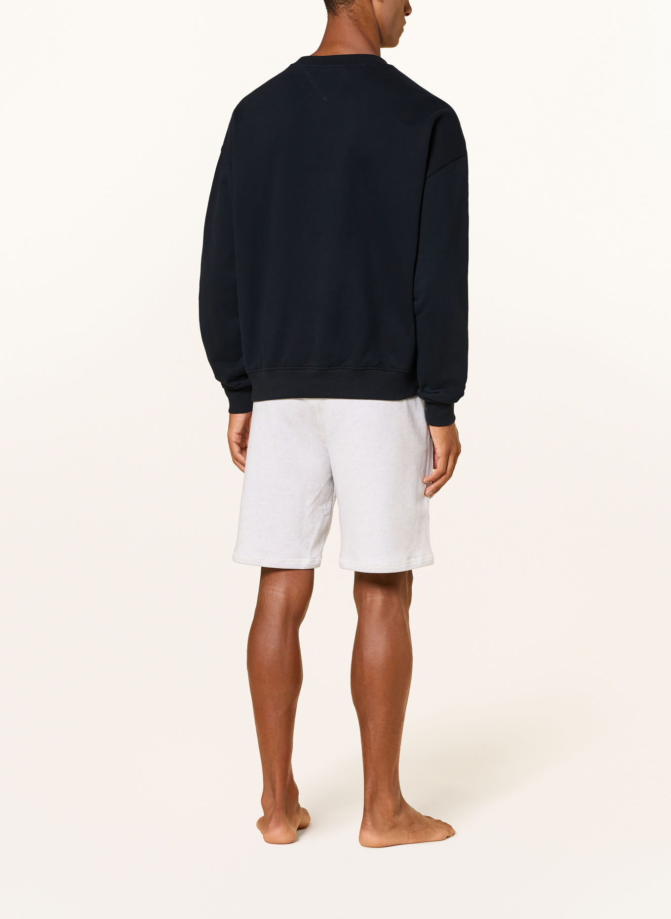 TOMMY HILFIGER Loungetröja: MÖRKBLÅ / RÖD / VIT