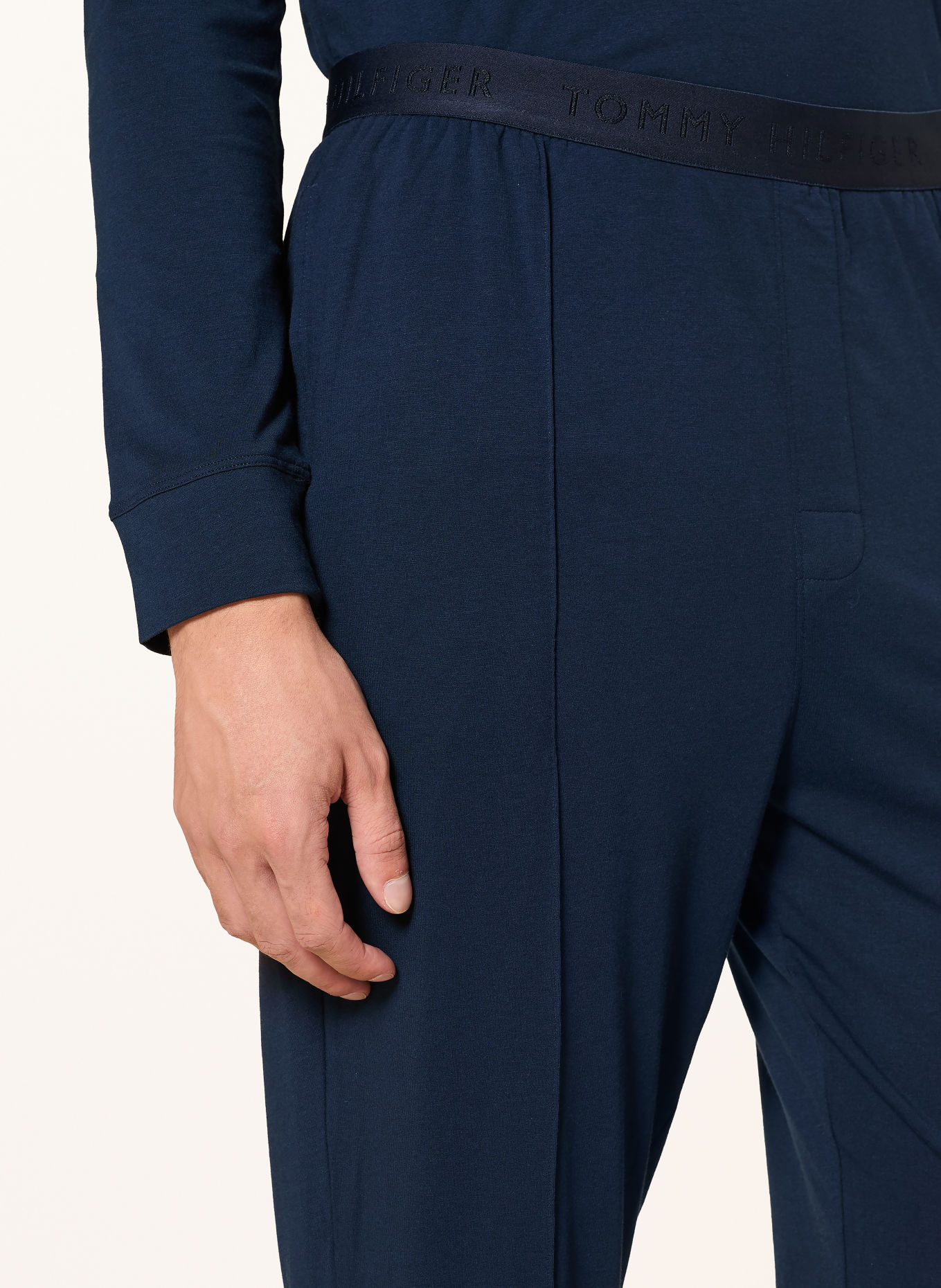 TOMMY HILFIGER Piżama: GRANATOWY