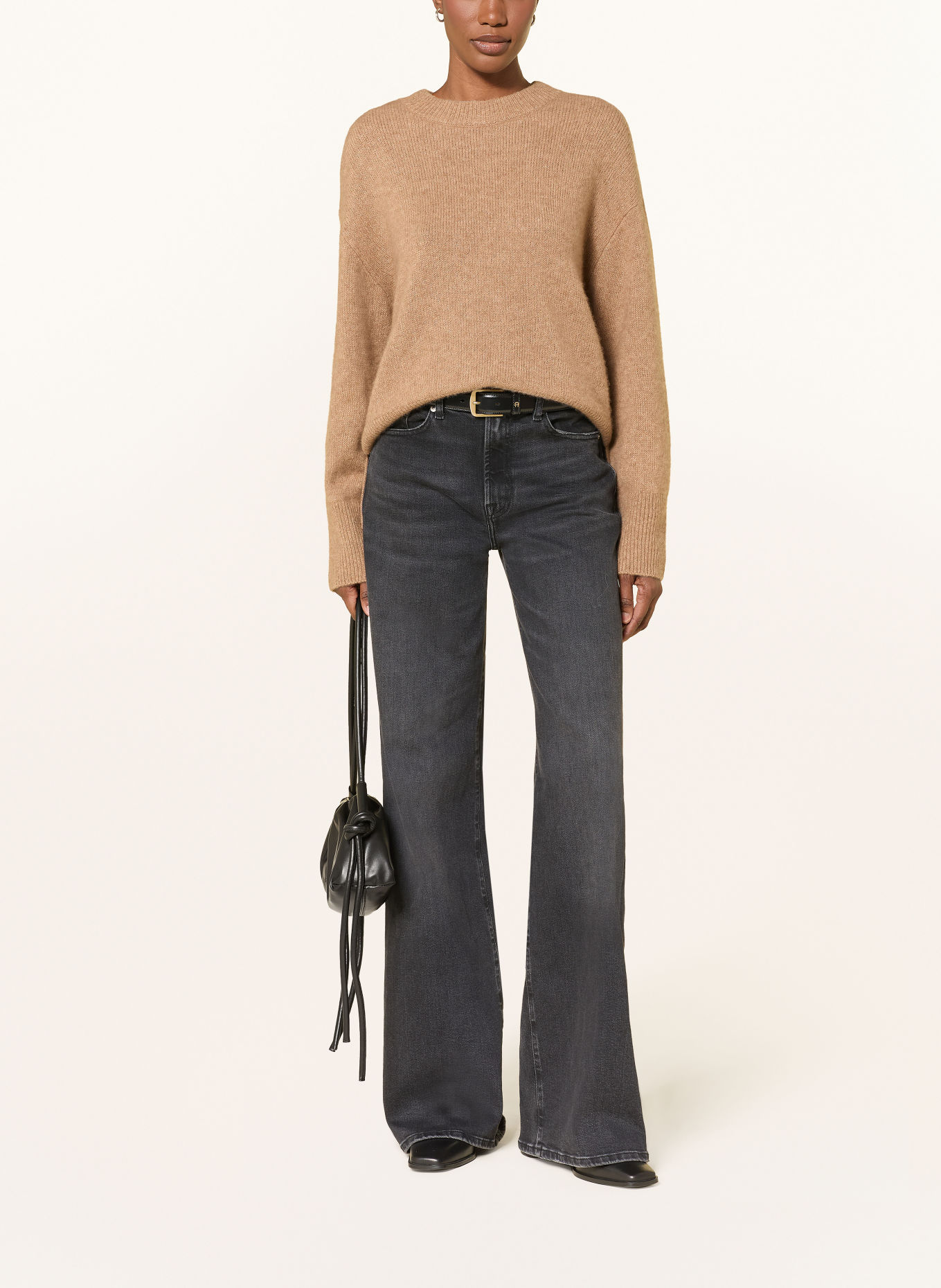 Rails MIRANDA Sweater with Cashmere: LIGHT BROWN
