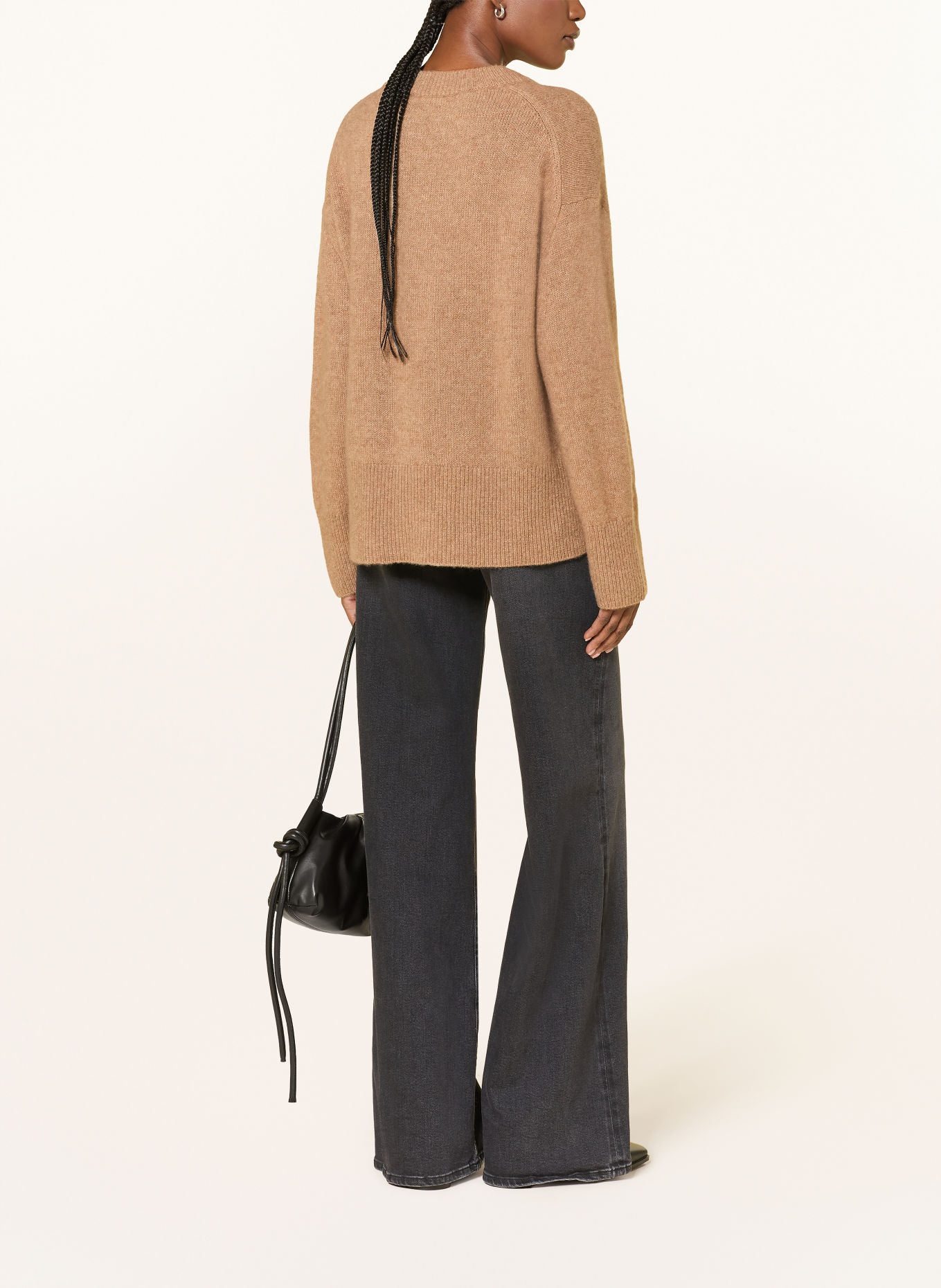 Rails MIRANDA Sweater with Cashmere: LIGHT BROWN