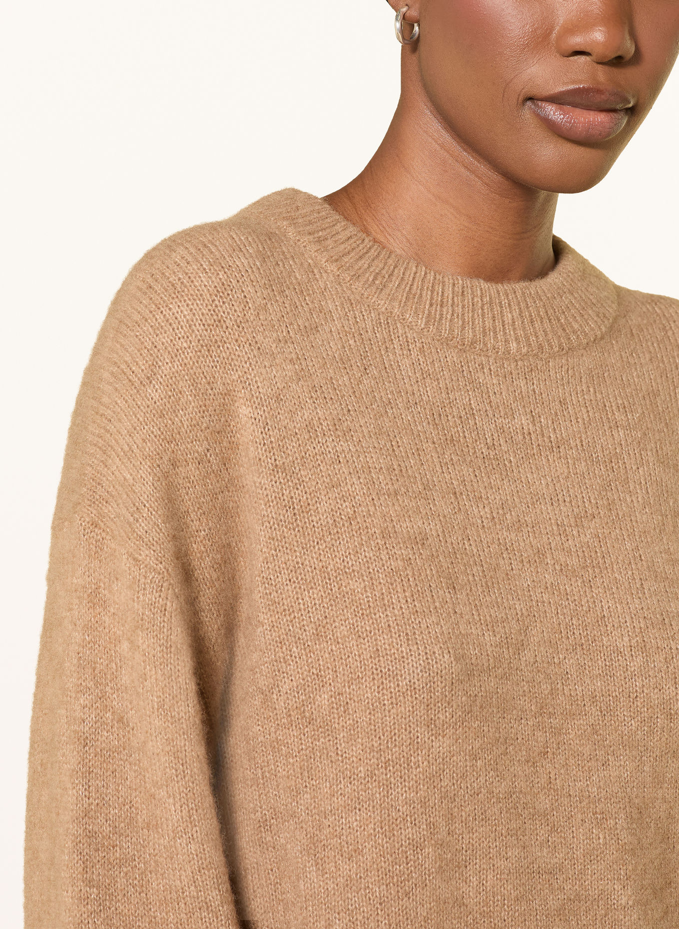 Rails MIRANDA Sweater with Cashmere: LIGHT BROWN
