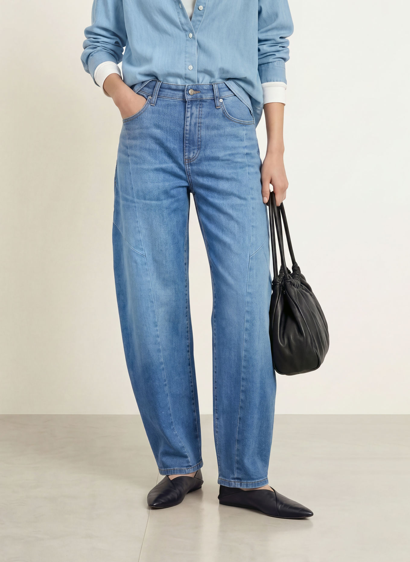 MAC Barrel jeans DAKOTA: D593 fashion blue used