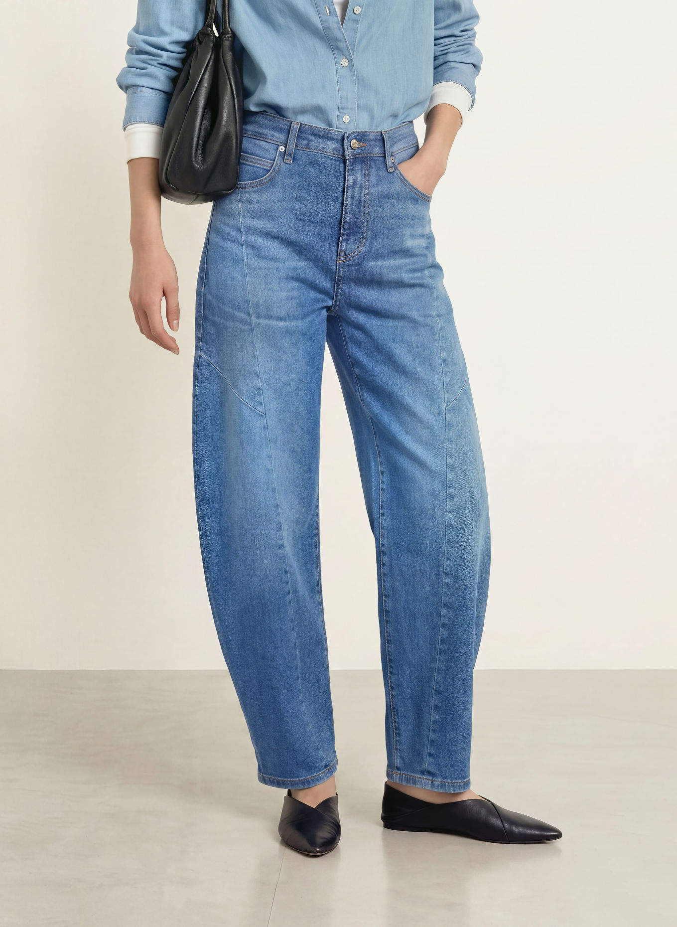 MAC Barrel jeans DAKOTA: D593 fashion blue used