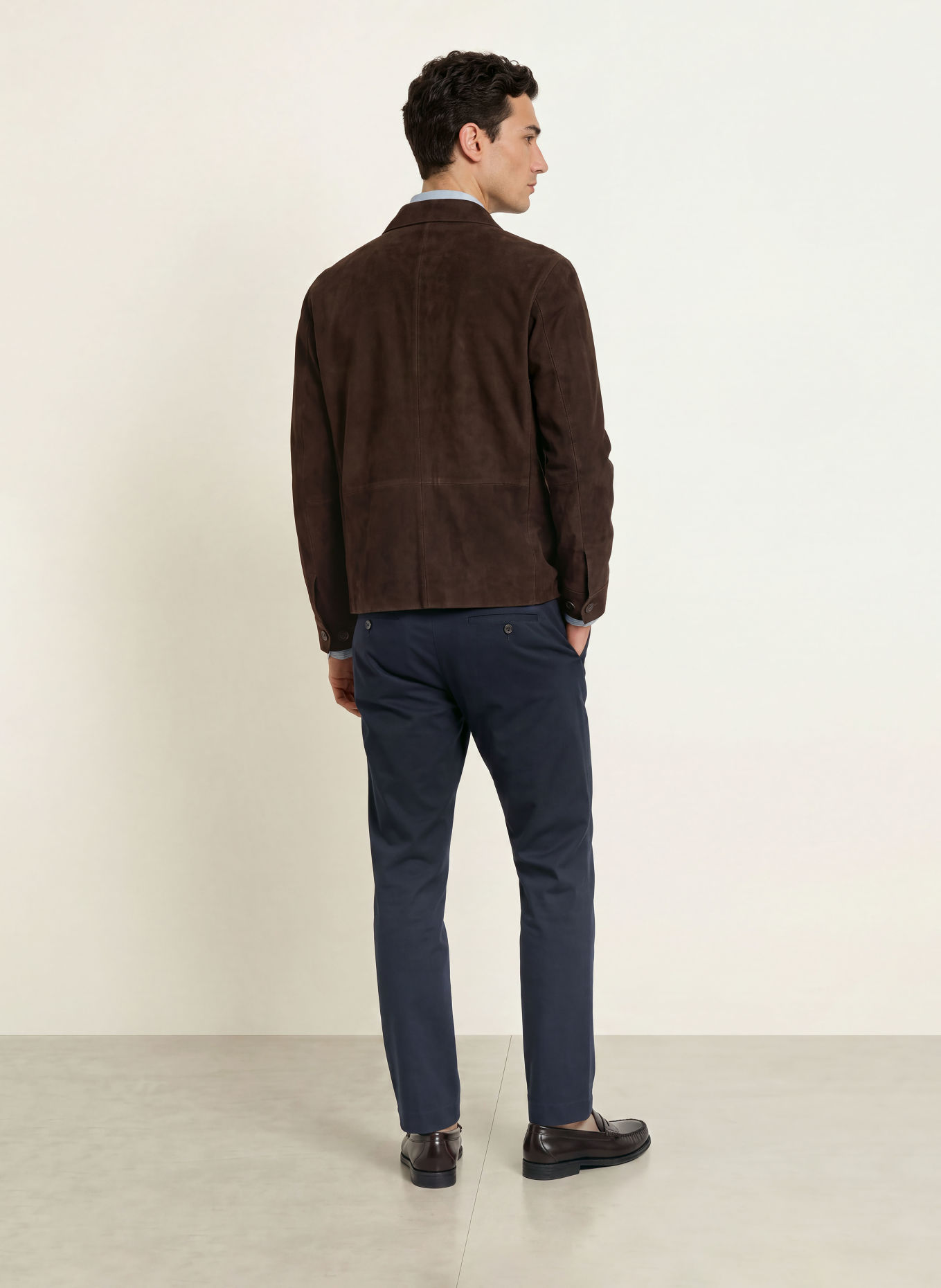 seidensticker Slim-Fit Chinos: DARK BLUE