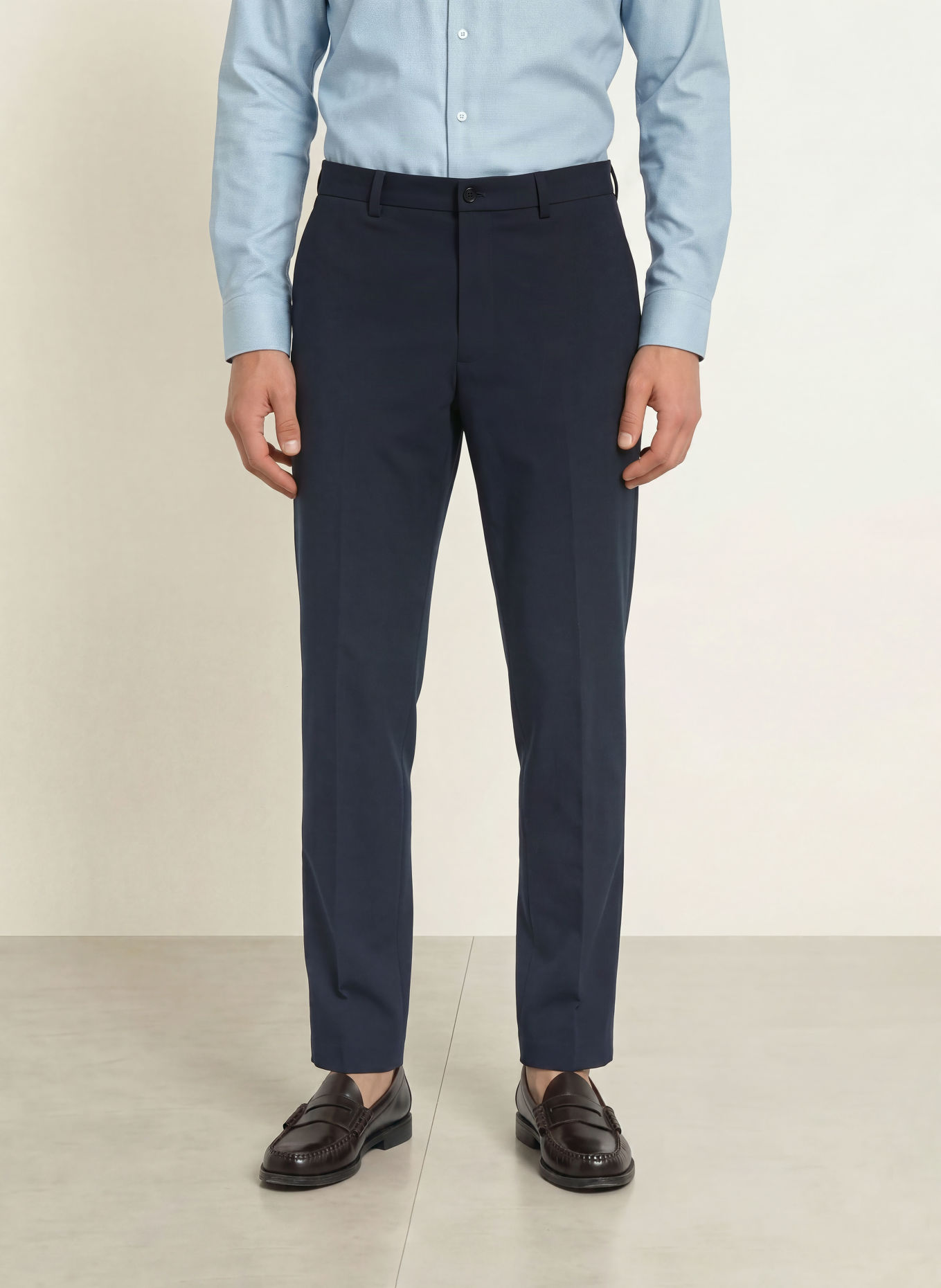 seidensticker Slim-Fit Chinos: DARK BLUE