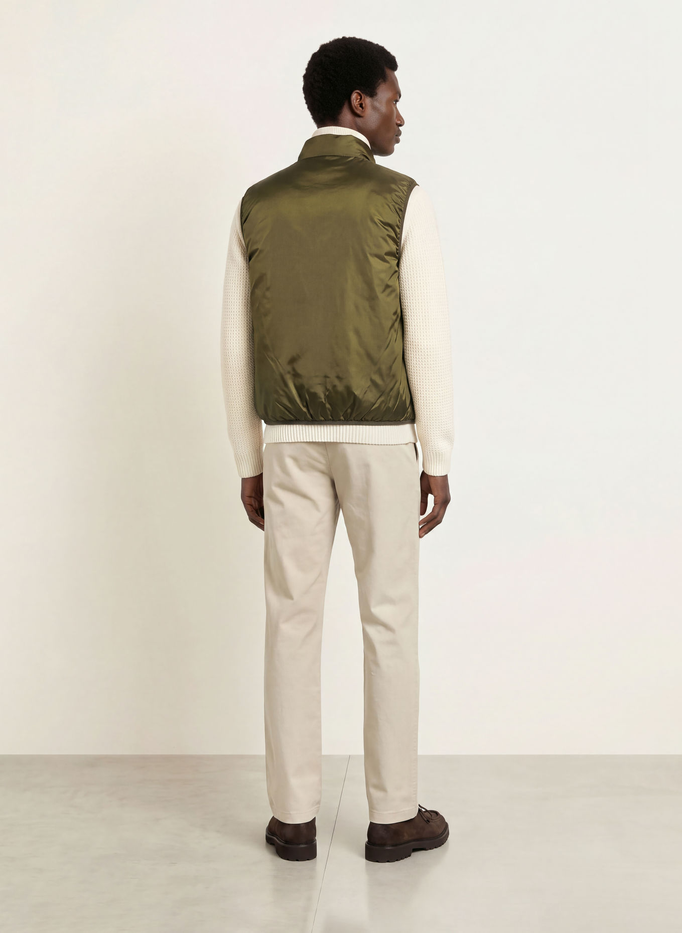 seidensticker Vest: OLIVE