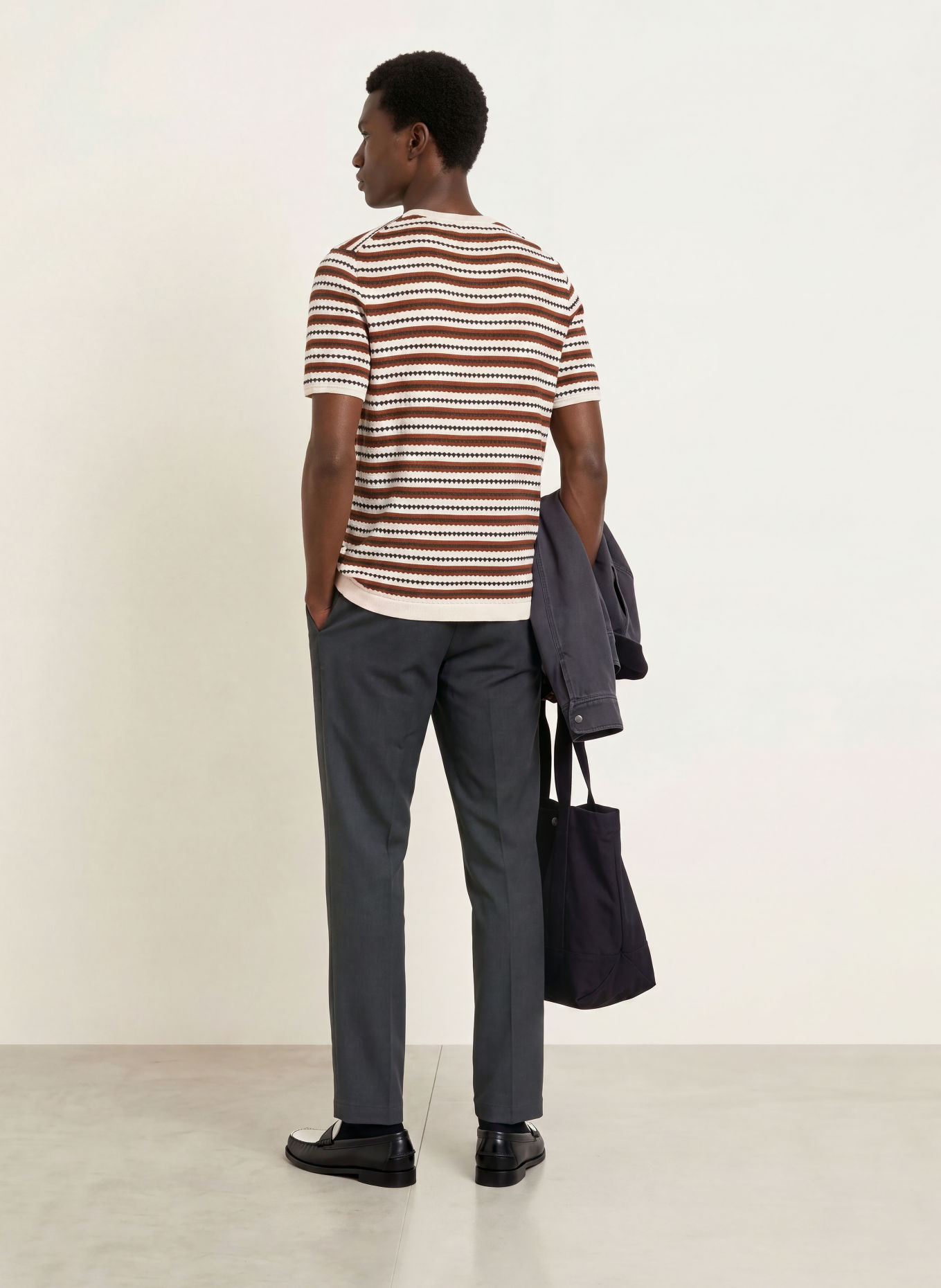 ARMEDANGELS Chino TAAMIR Regular Fit: DONKERBLAUW