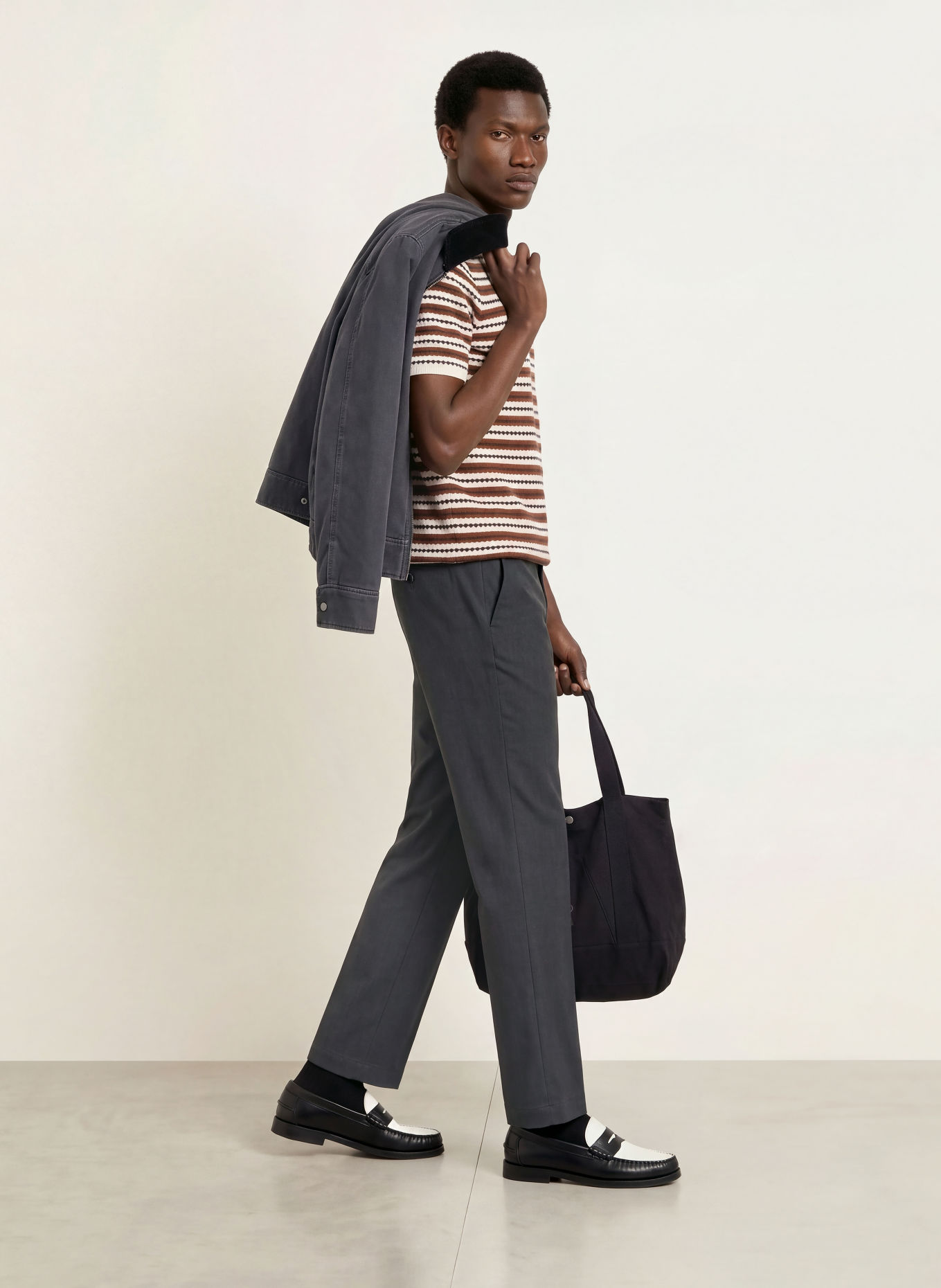 ARMEDANGELS Chino TAAMIR Regular Fit: DONKERBLAUW