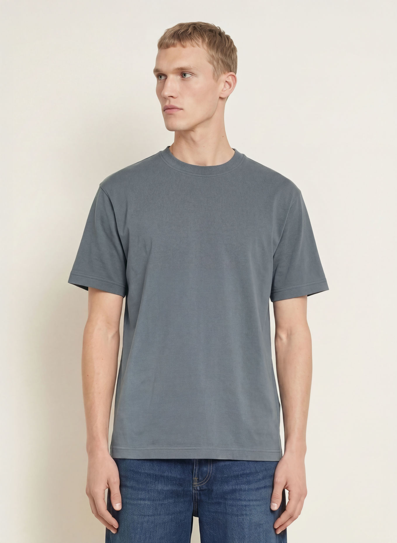 ARMEDANGELS T-Shirt MAARKOS: GRAU