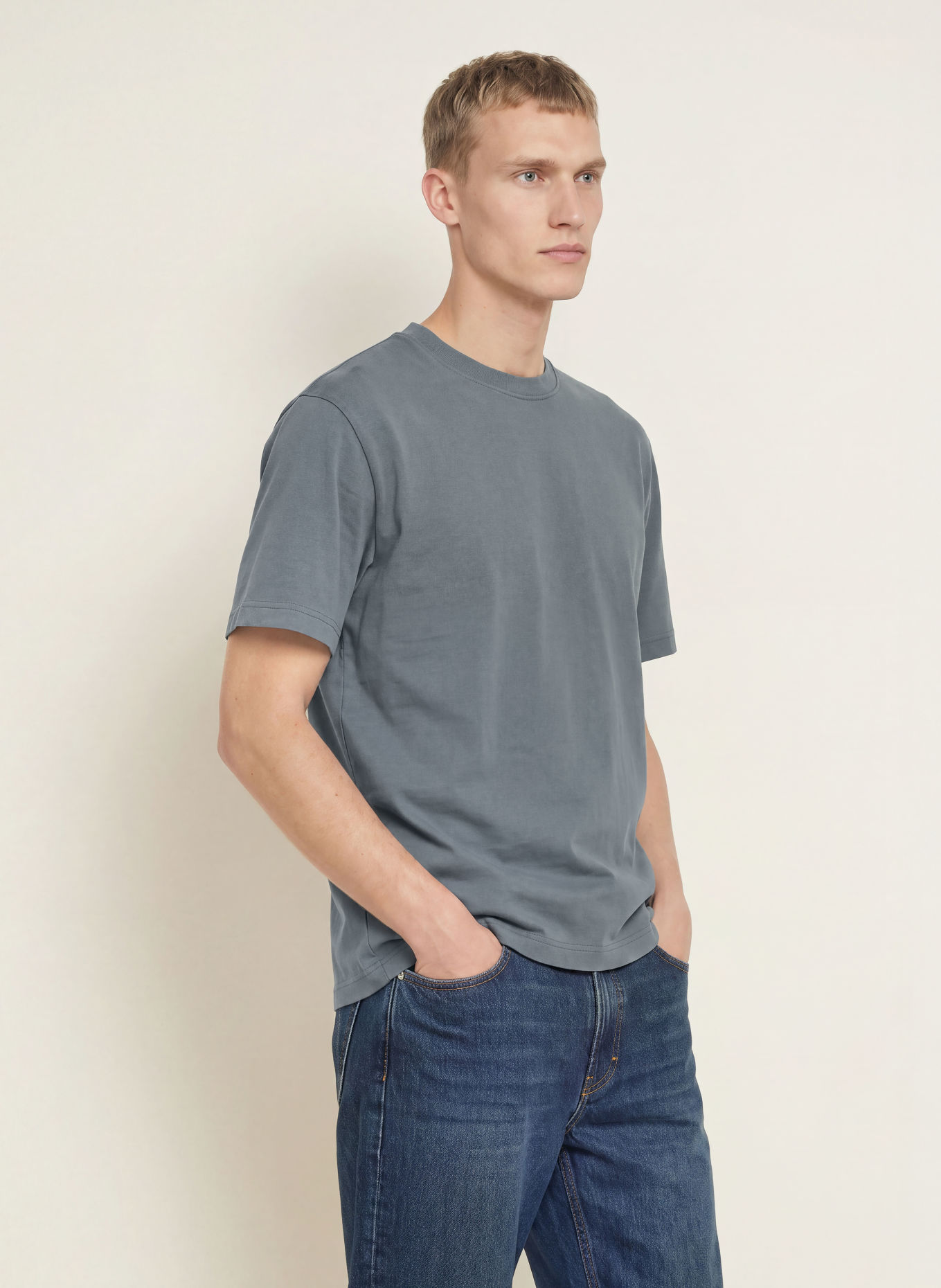 ARMEDANGELS T-Shirt MAARKOS: GRAU