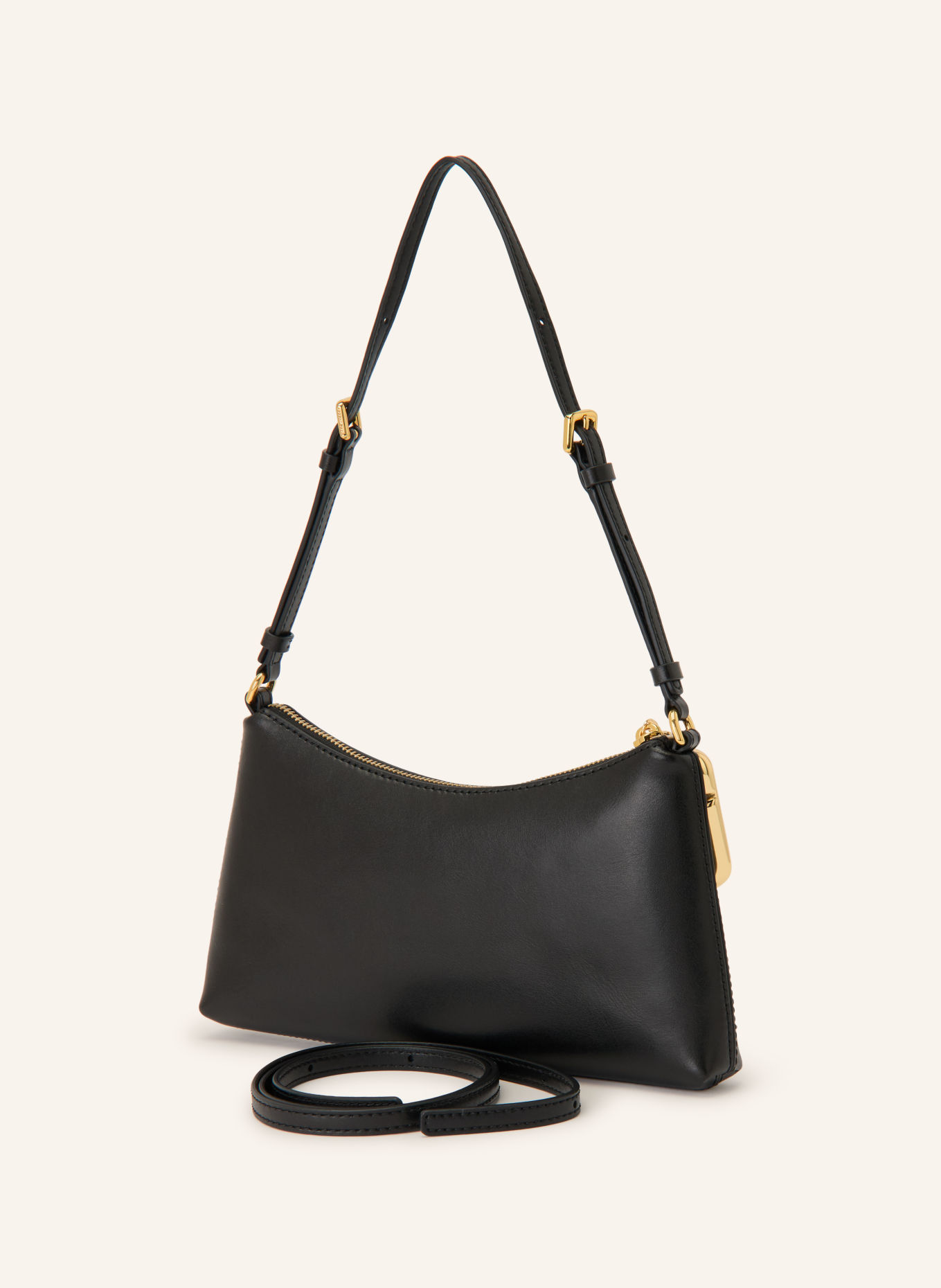 MARC JACOBS Crossbody bag THE POUCH MINI BAG: BLACK / GOLD
