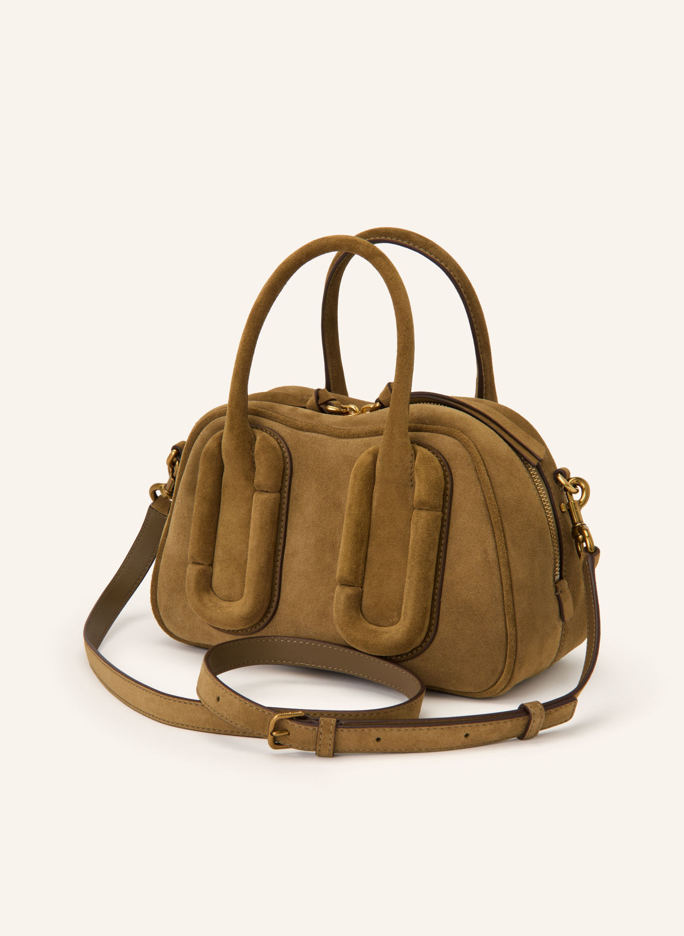 MARC JACOBS Handtasche THE BAULETTO BAG: CAMEL / GOLD