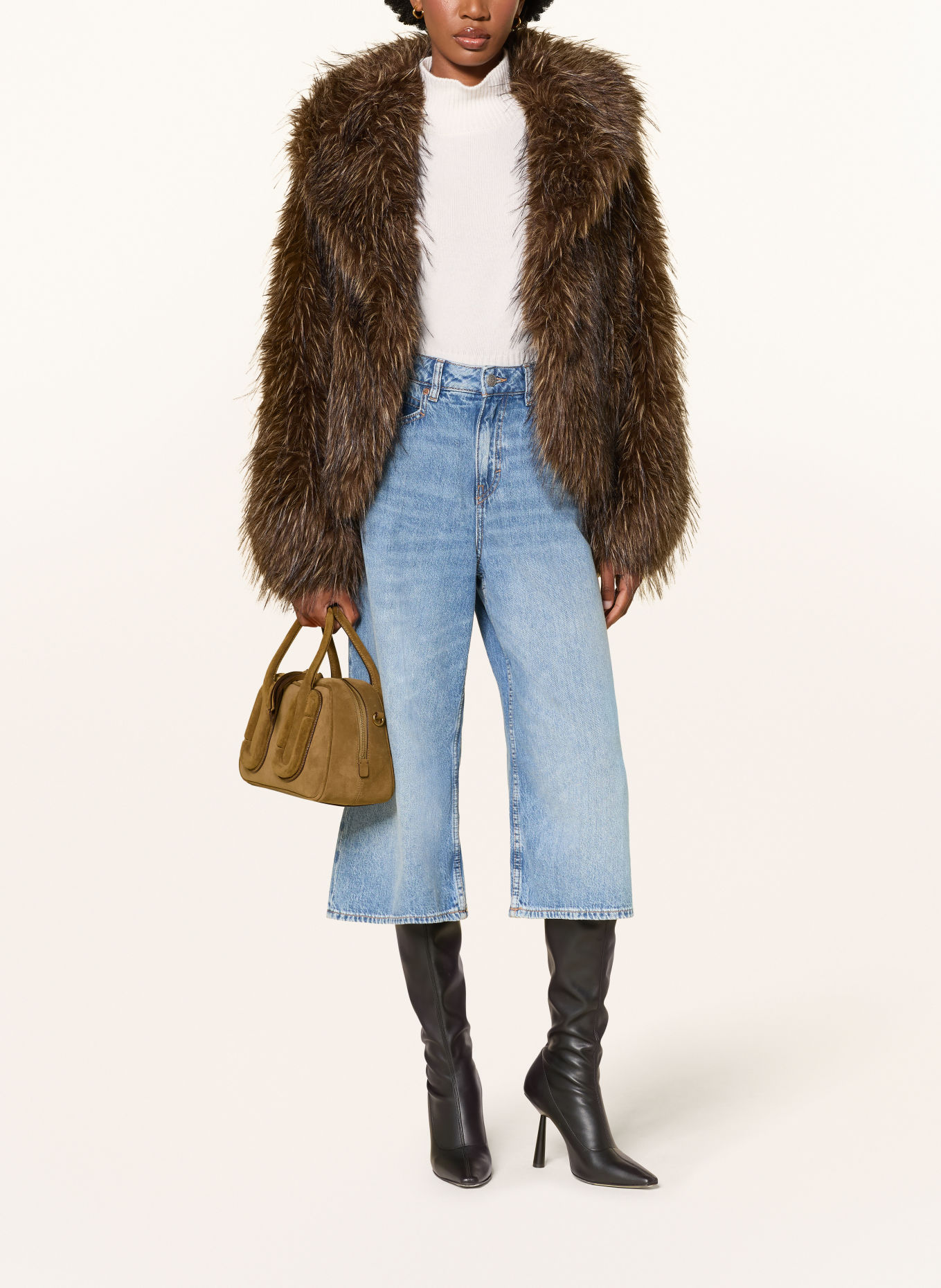 MARC JACOBS Handbag THE BAULETTO BAG: CAMEL / GOLD