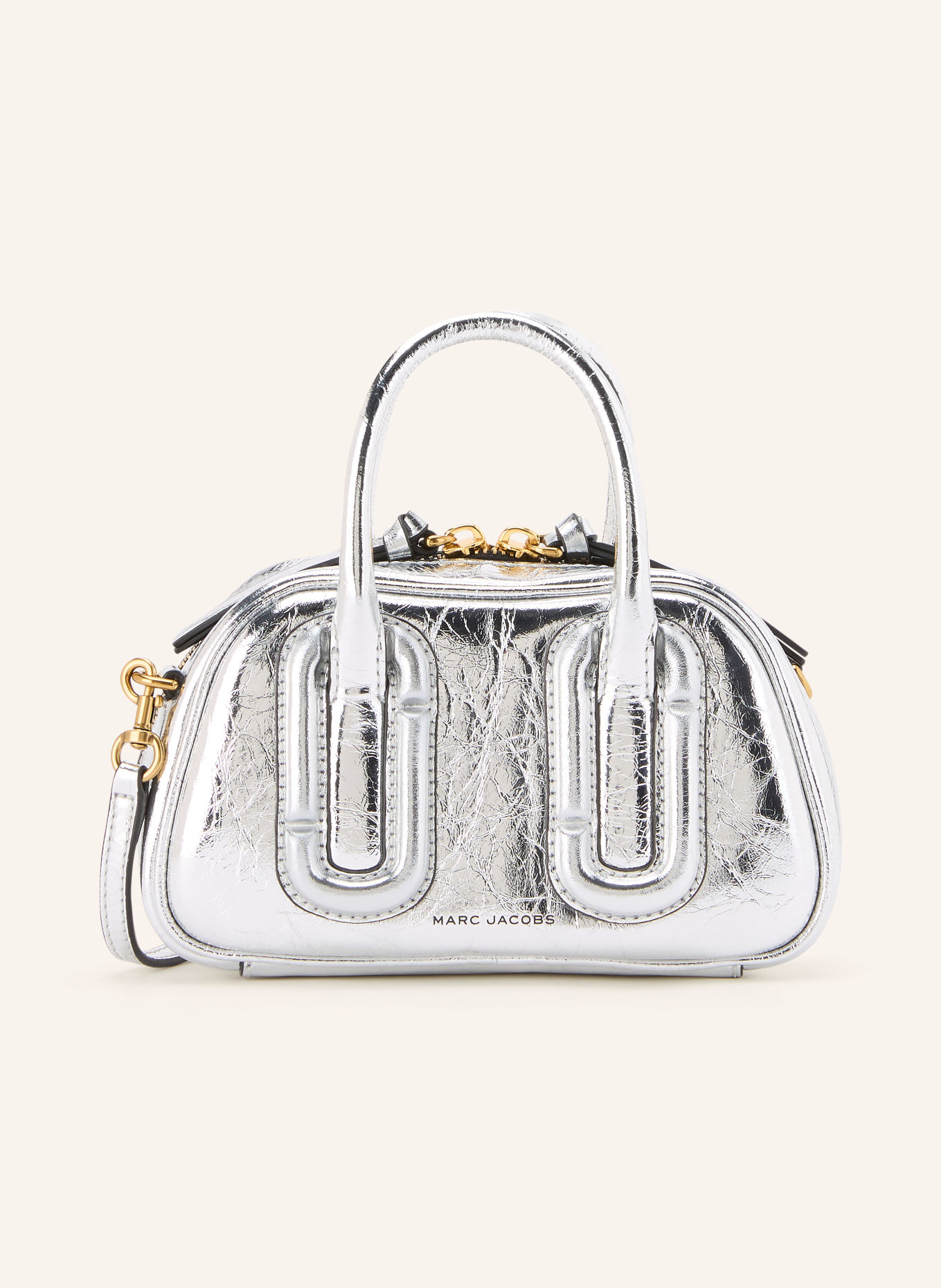 MARC JACOBS Umhängetasche BABE MINI: SILBER / GOLD
