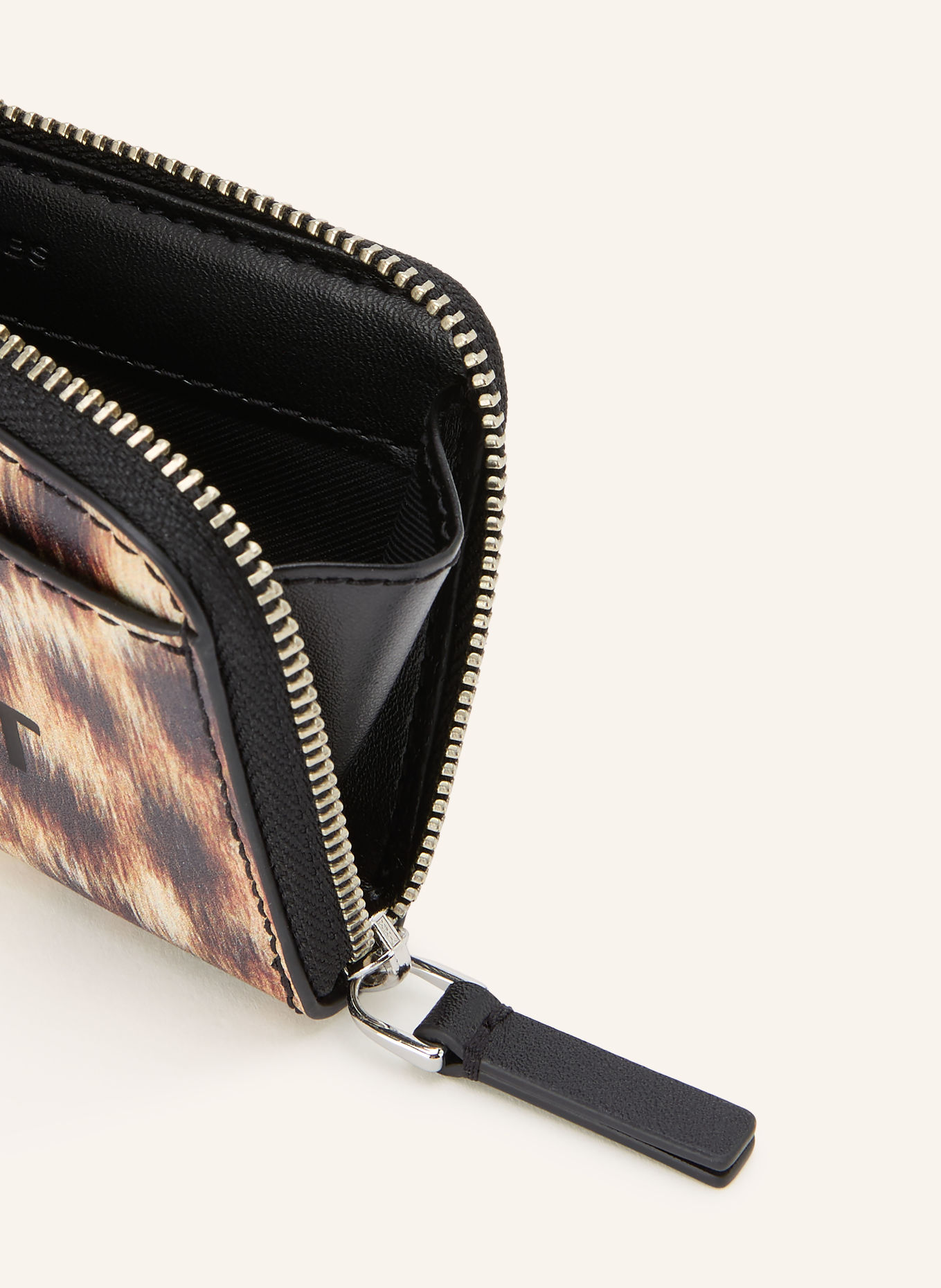 MARC JACOBS Geldbörse THE TOP ZIP MULTI WALLET: BRAUN / HELLBRAUN / DUNKELBRAUN