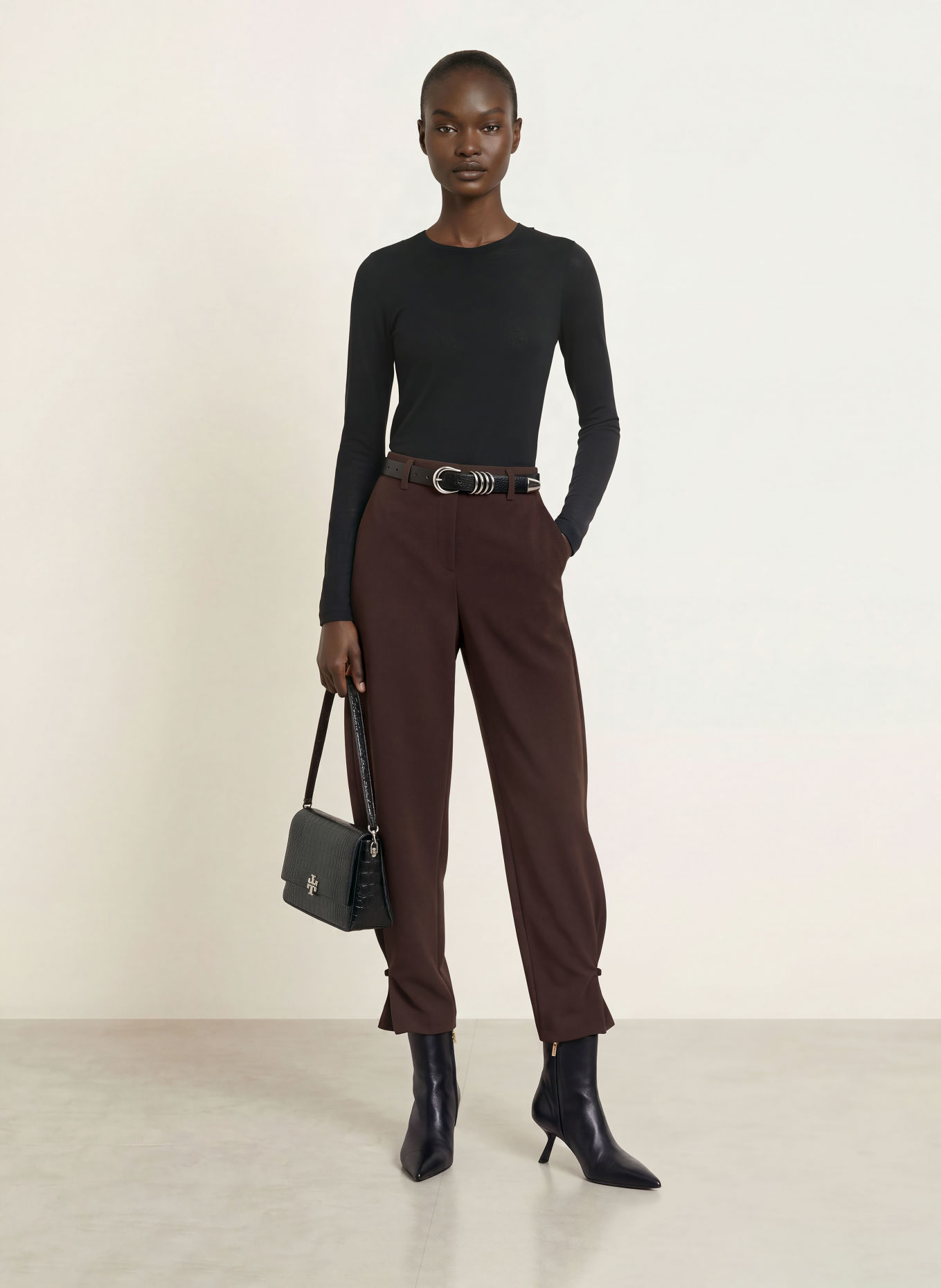 MAJESTIC FILATURES Longsleeve: ZWART