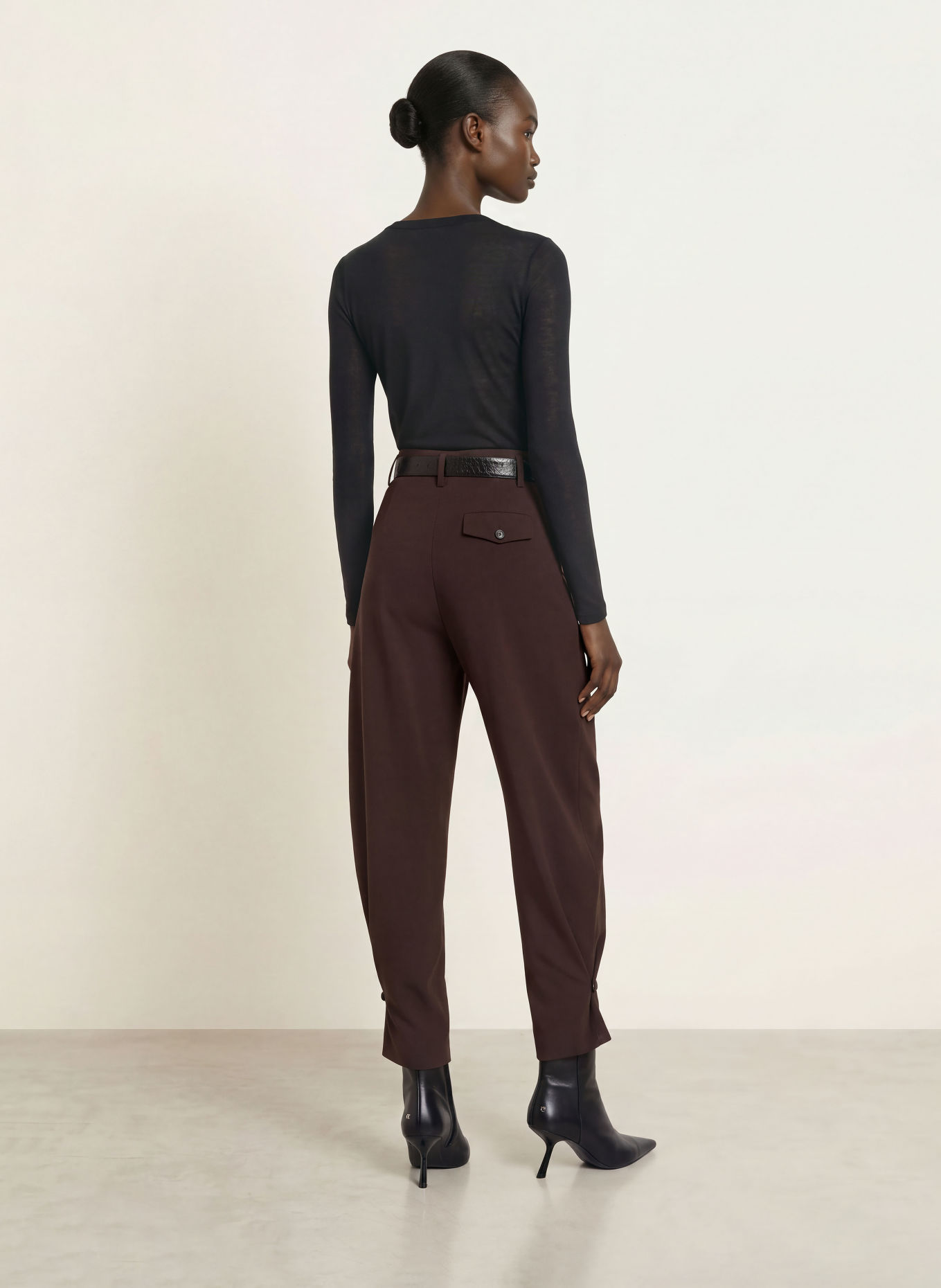 MAJESTIC FILATURES Longsleeve: ZWART