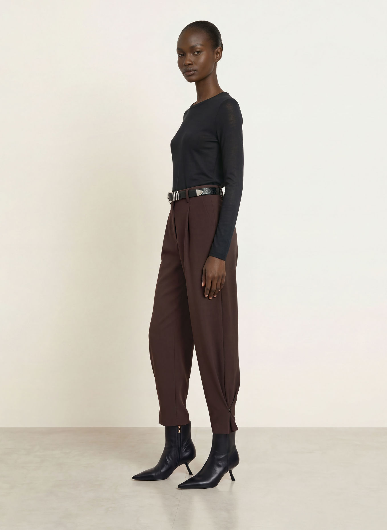 MAJESTIC FILATURES Longsleeve: ZWART