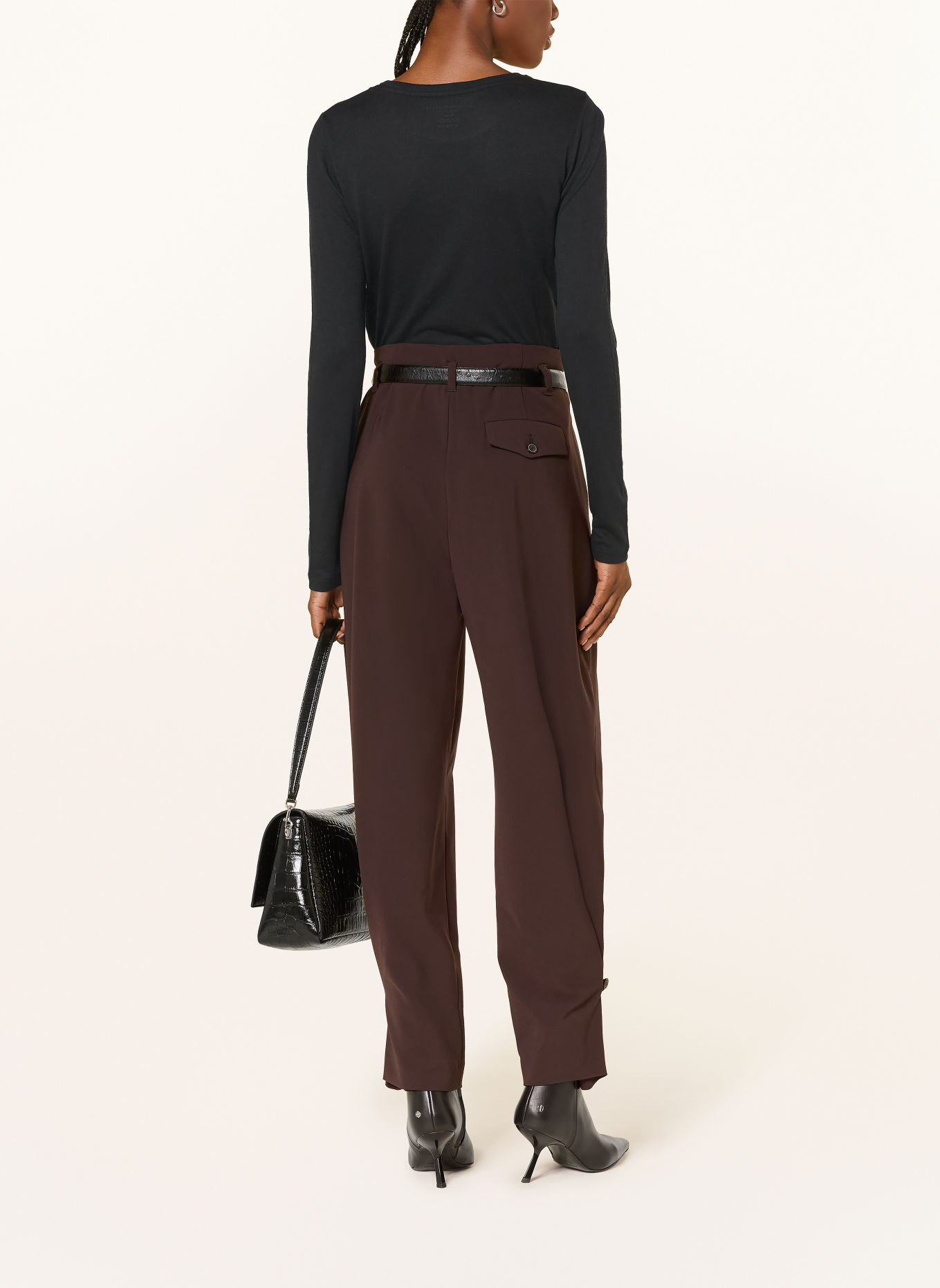 MAJESTIC FILATURES Longsleeve: ZWART