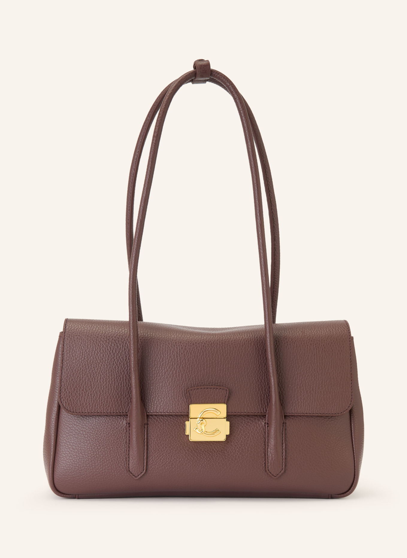 COCCINELLE Shoulder bag: DARK RED / GOLD