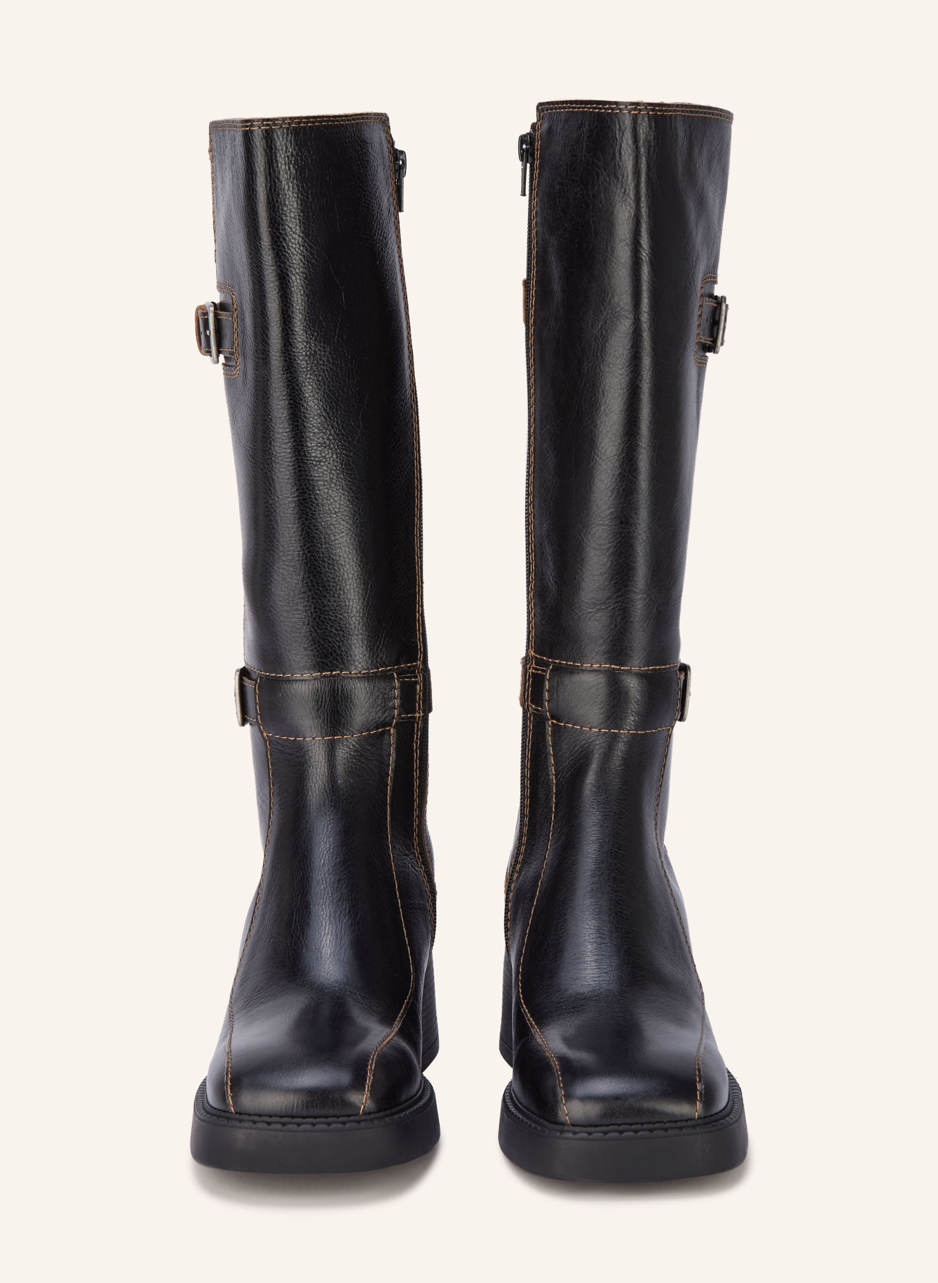 MIISTA Bottes JARMILA: NOIR / OR
