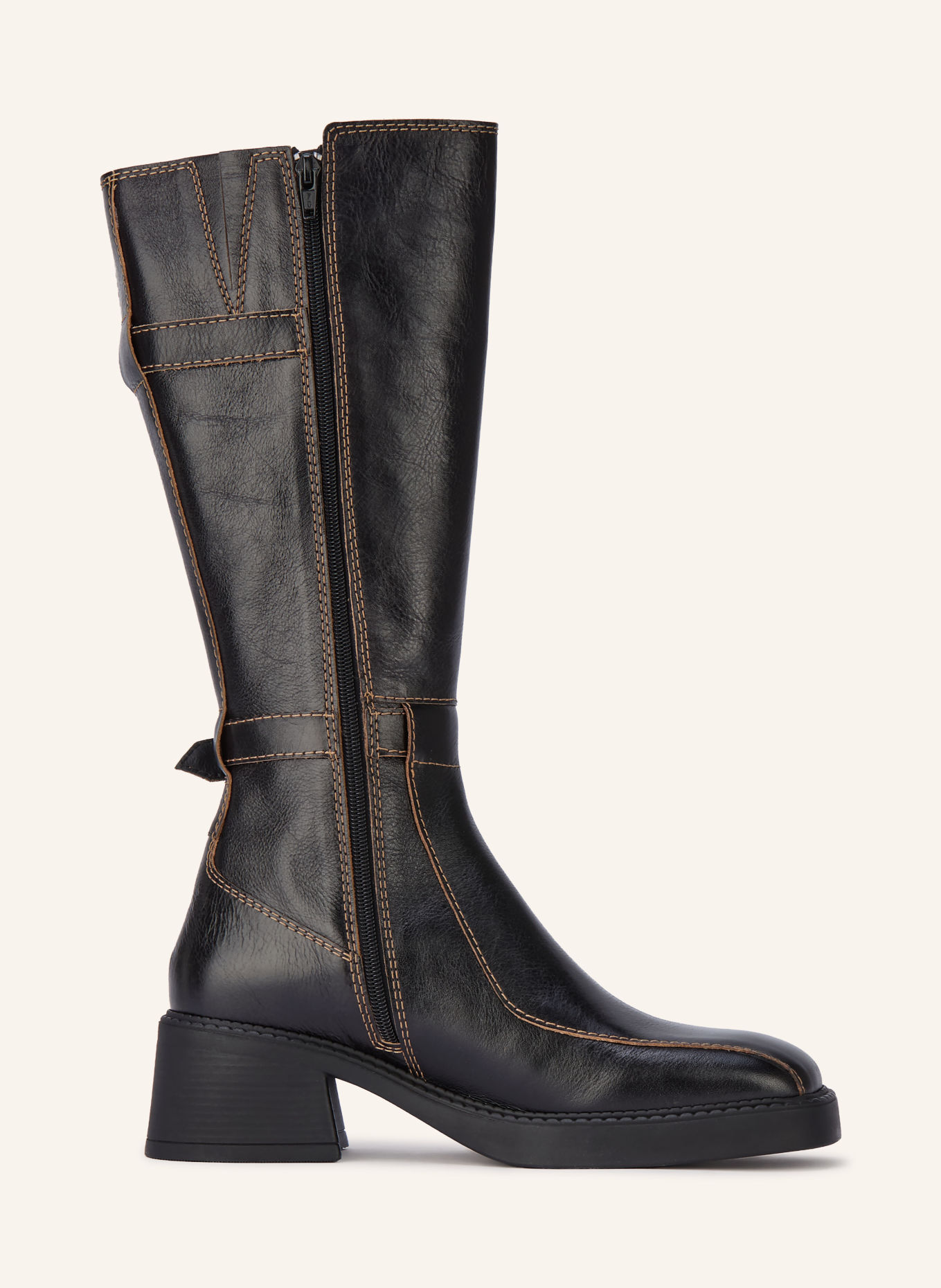MIISTA Bottes JARMILA: NOIR / OR