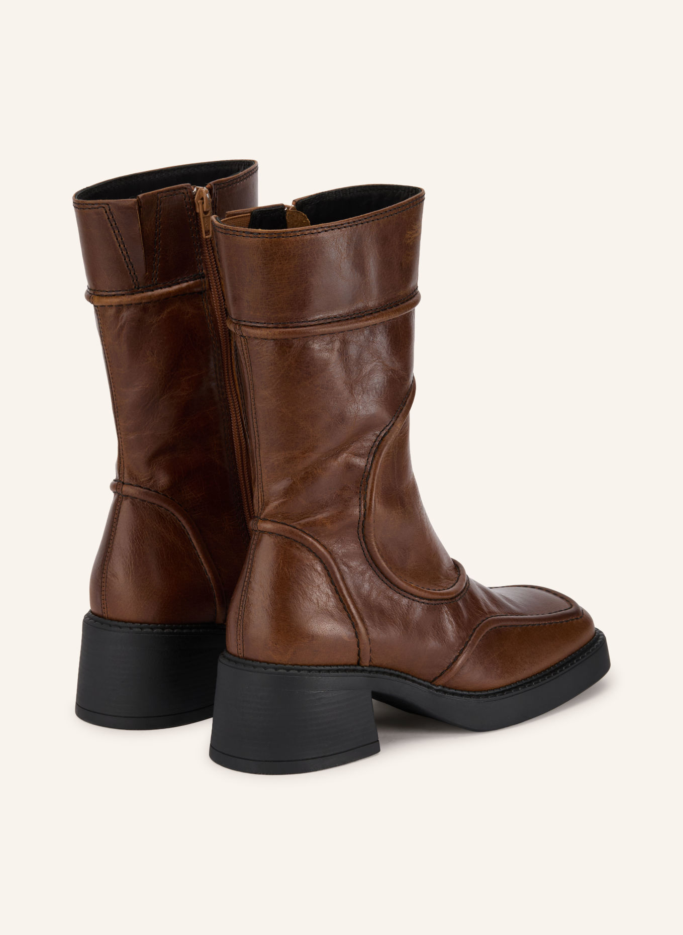 MIISTA MALENE Boots: BROWN