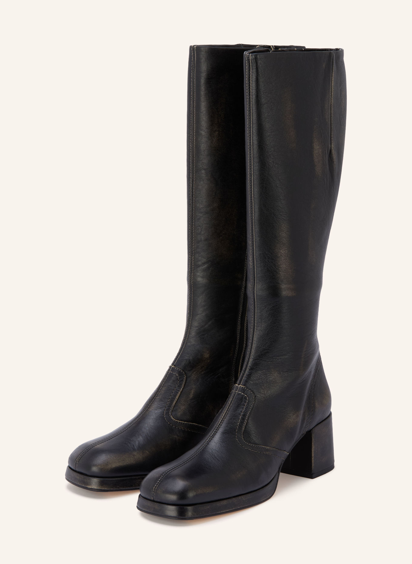 MIISTA DONNA Boots: BLACK